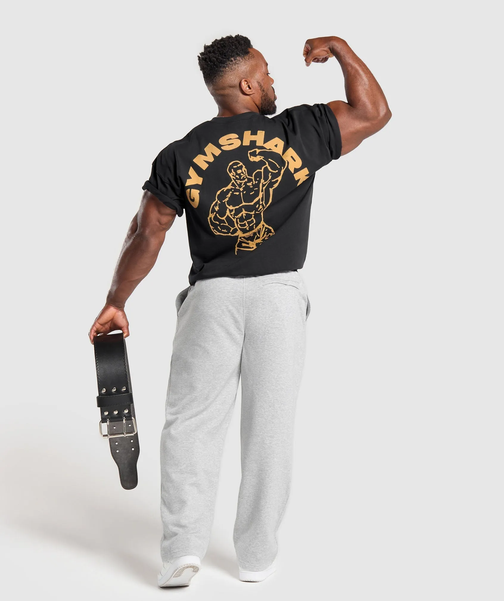 Gymshark Bodybuilding Graphic T-Shirt - Black sold by Gymshark product image thumbnail 4