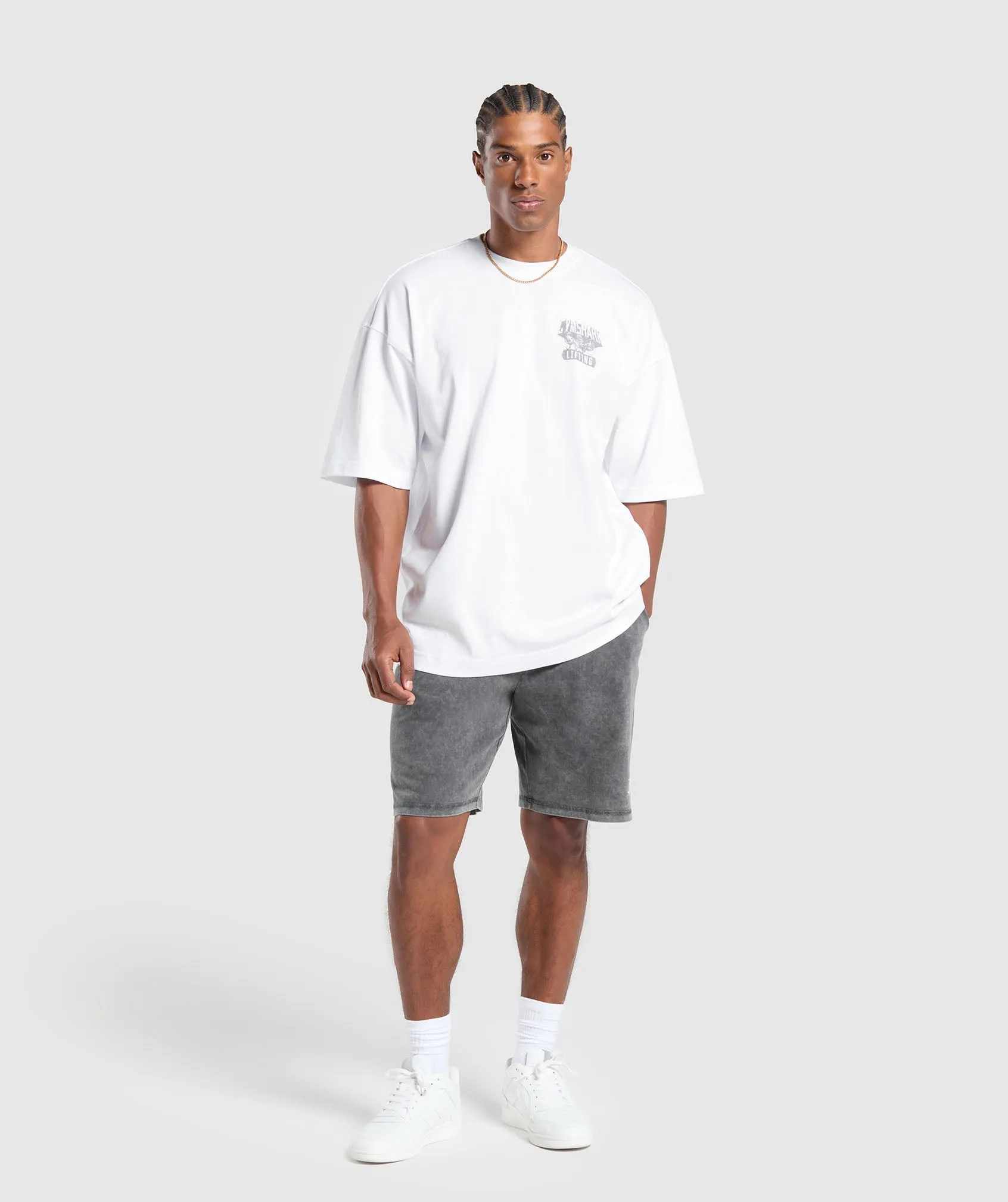 Gymshark Lifting Man T-Shirt - White sold by Gymshark product image thumbnail 5