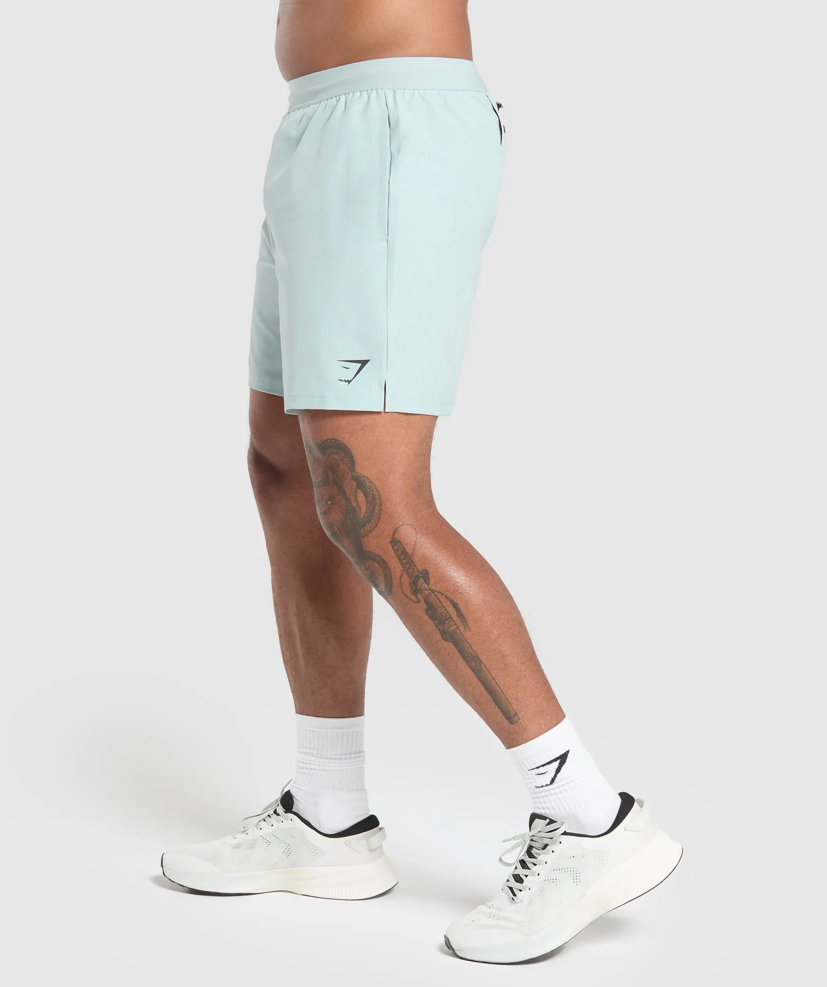 Gymshark Land to Water 6" Shorts - Cool Blue sold by Gymshark product image thumbnail 3