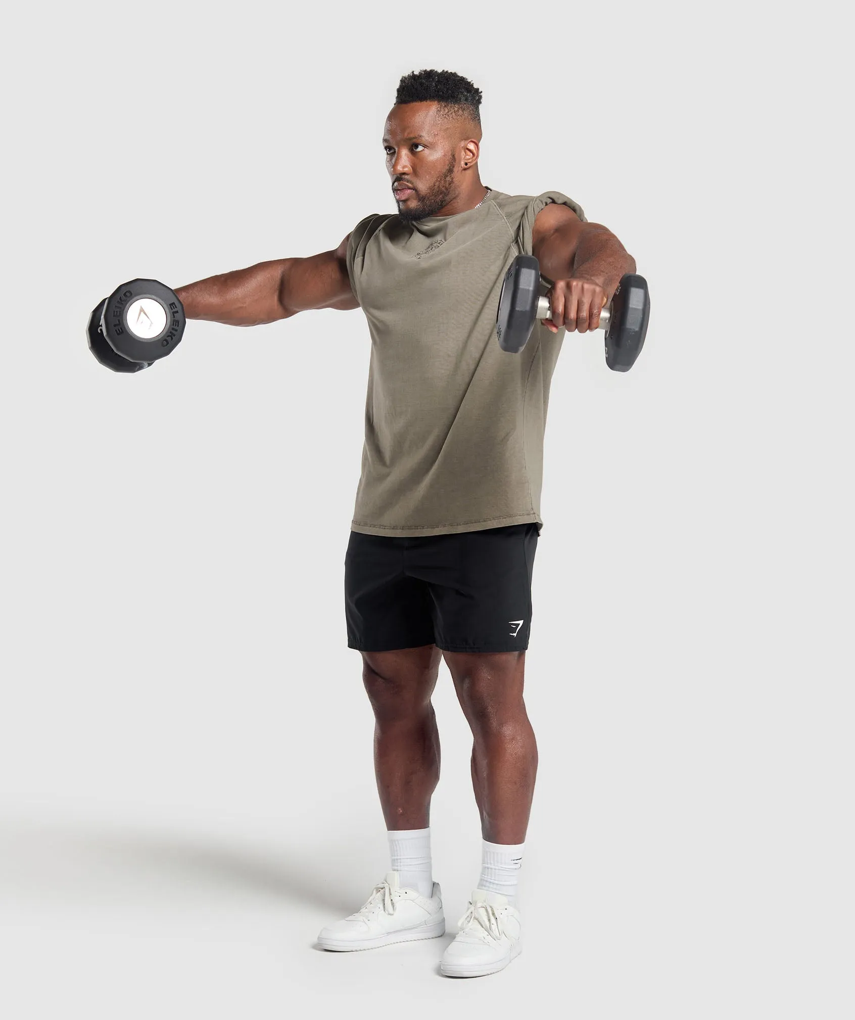 Gymshark Premium Legacy T-Shirt - Camo Brown sold by Gymshark product image thumbnail 4