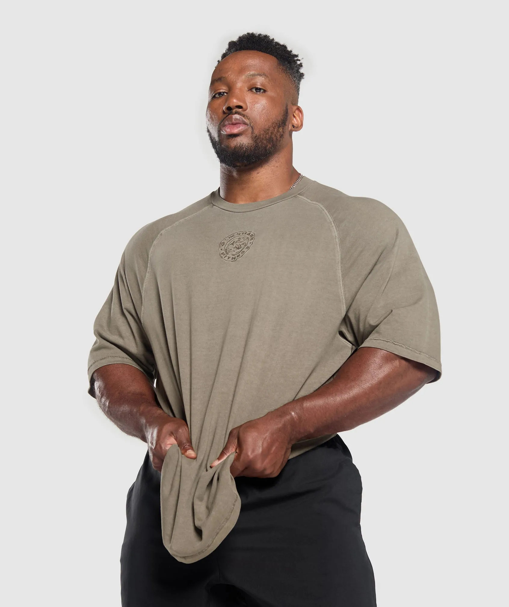 Gymshark Premium Legacy T-Shirt - Camo Brown sold by Gymshark product image thumbnail 5
