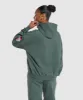 Gymshark Tattoo Oversized Hoodie - Slate Teal sold by Gymshark