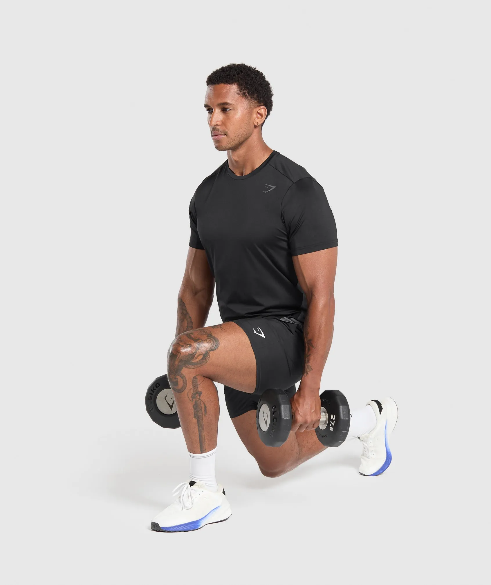 Gymshark Sport T-Shirt - Black sold by Gymshark product image thumbnail 4