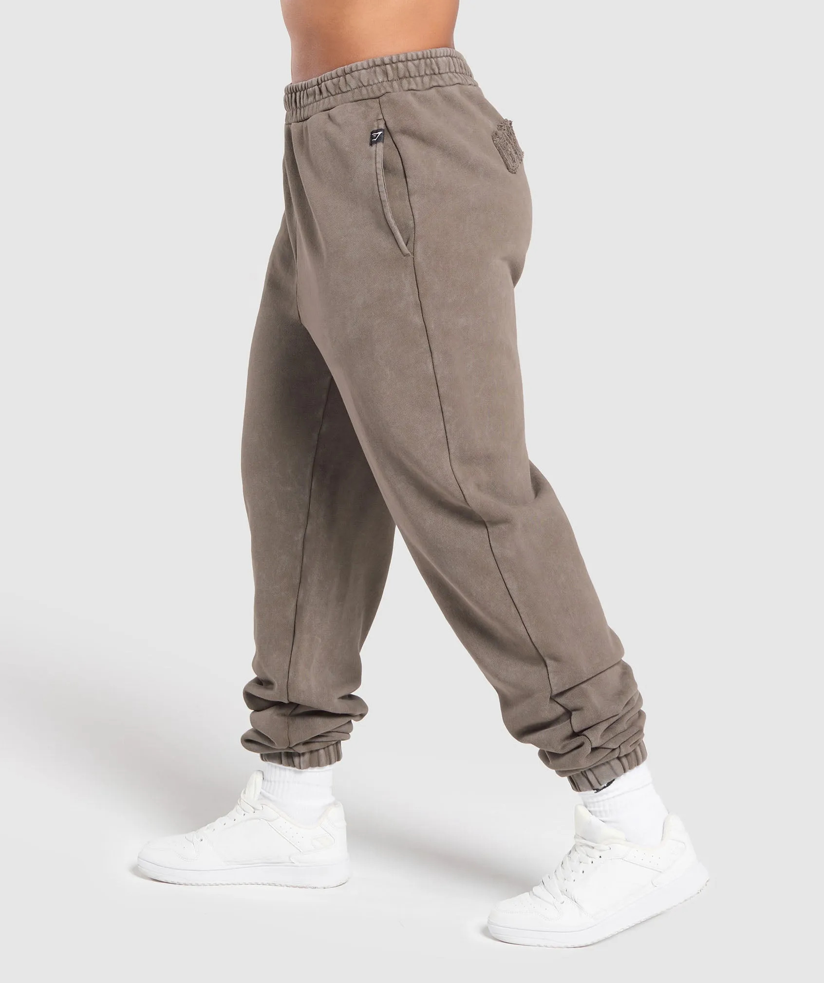 Gymshark Grunge Oversized Joggers - Camo Brown sold by Gymshark product image thumbnail 3