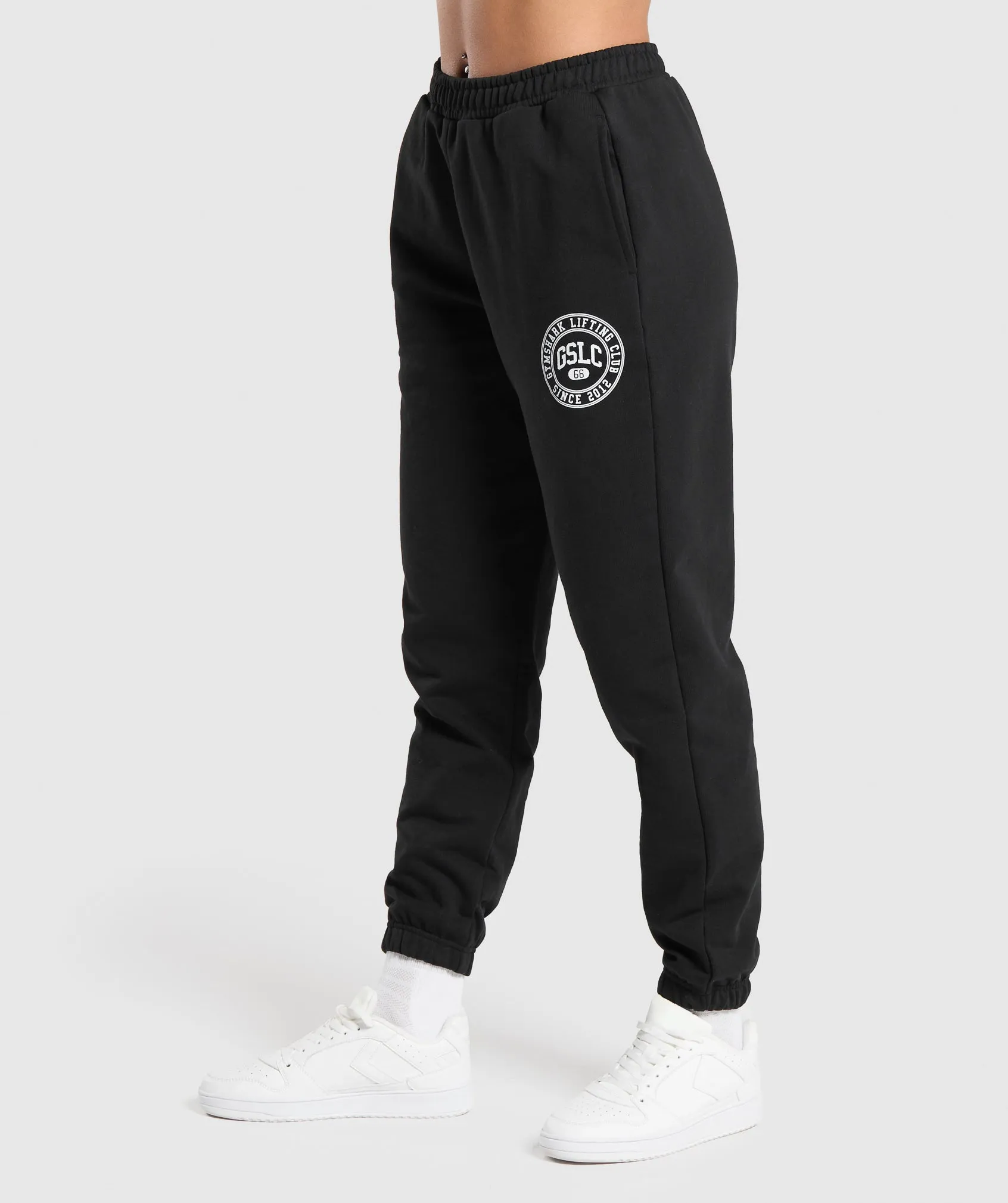 Gymshark GSLC Weight Graphic Pants - Black sold by Gymshark product image thumbnail 3