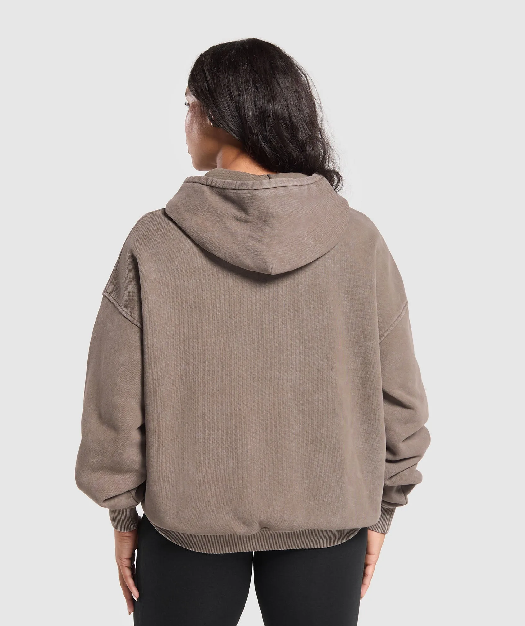 Gymshark Grunge Oversized Hoodie - Camo Brown sold by Gymshark product image thumbnail 2