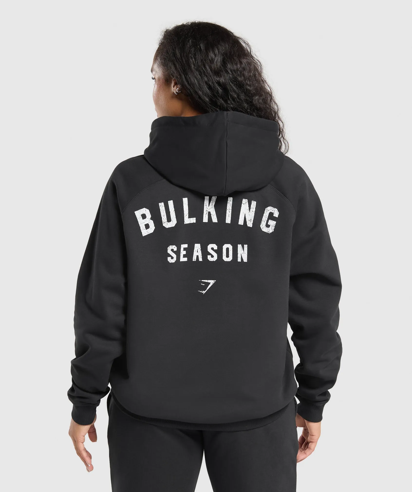 Gymshark Bulking Season Brushed Hoodie - Black sold by Gymshark
