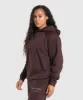 Gymshark Bulking Season Brushed Hoodie - Heritage Brown sold by Gymshark