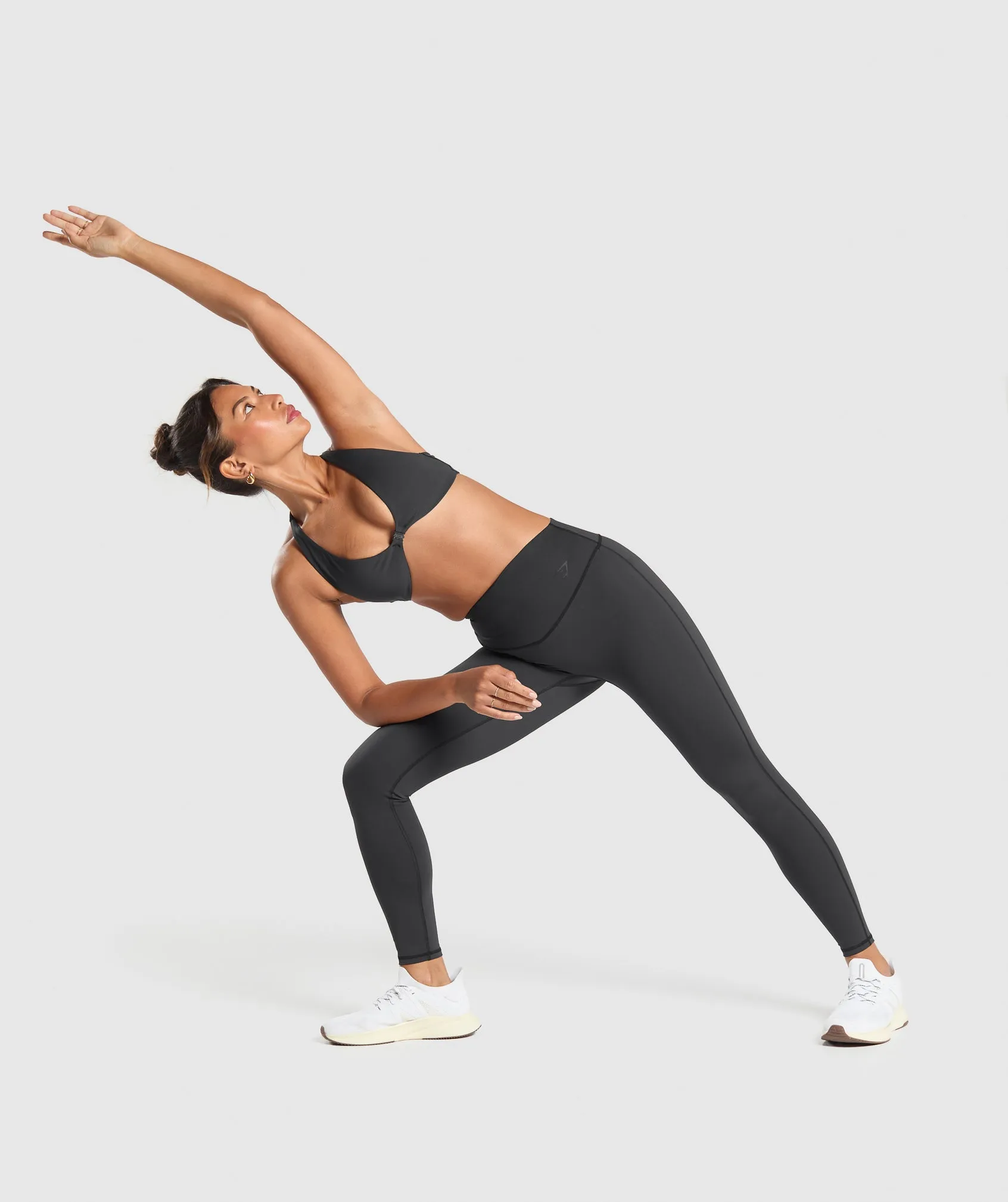 Gymshark Elevate Regular Leggings - Black sold by Gymshark product image thumbnail 4