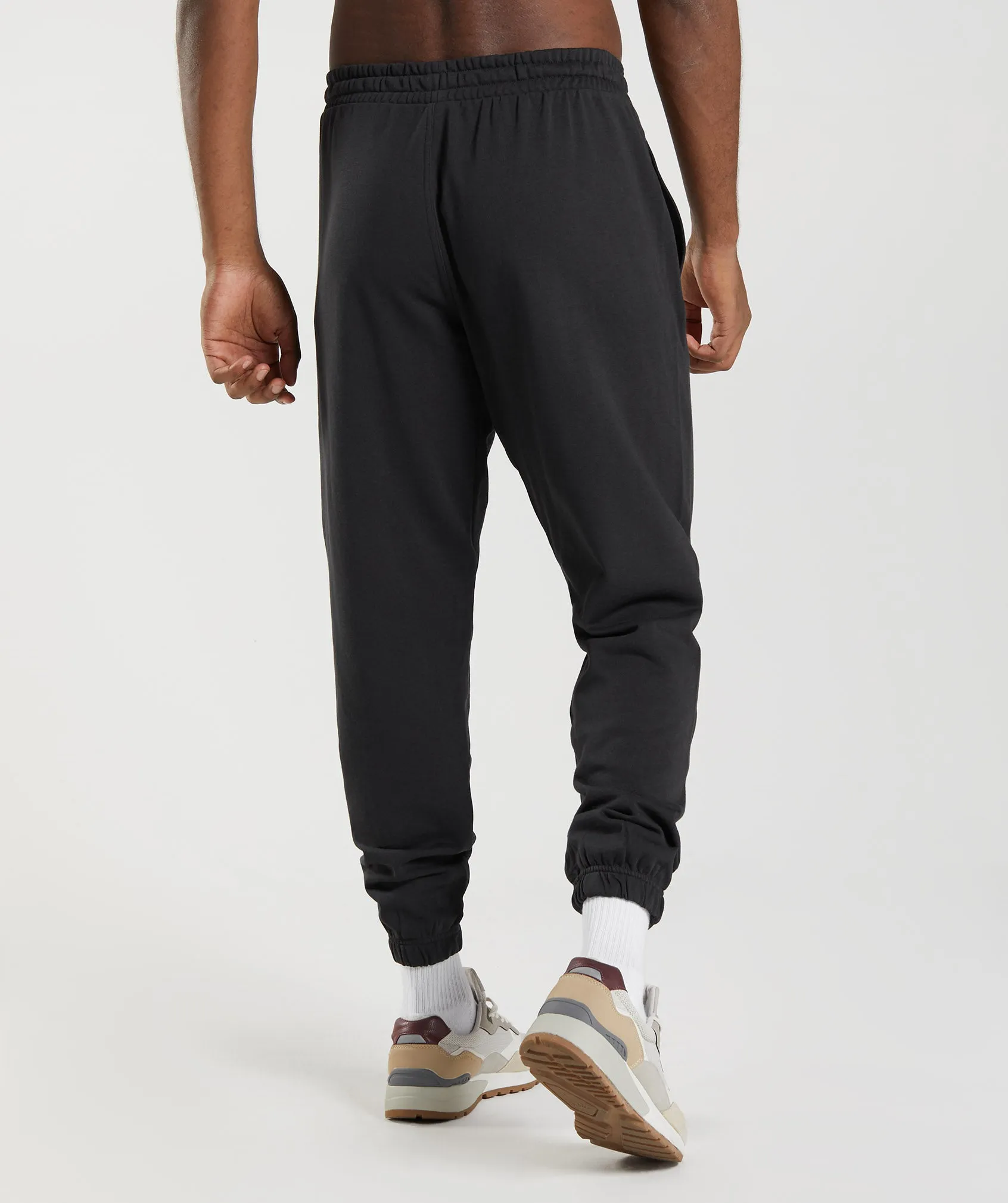 Gymshark Essential Oversized Joggers - Black sold by Gymshark product image thumbnail 2