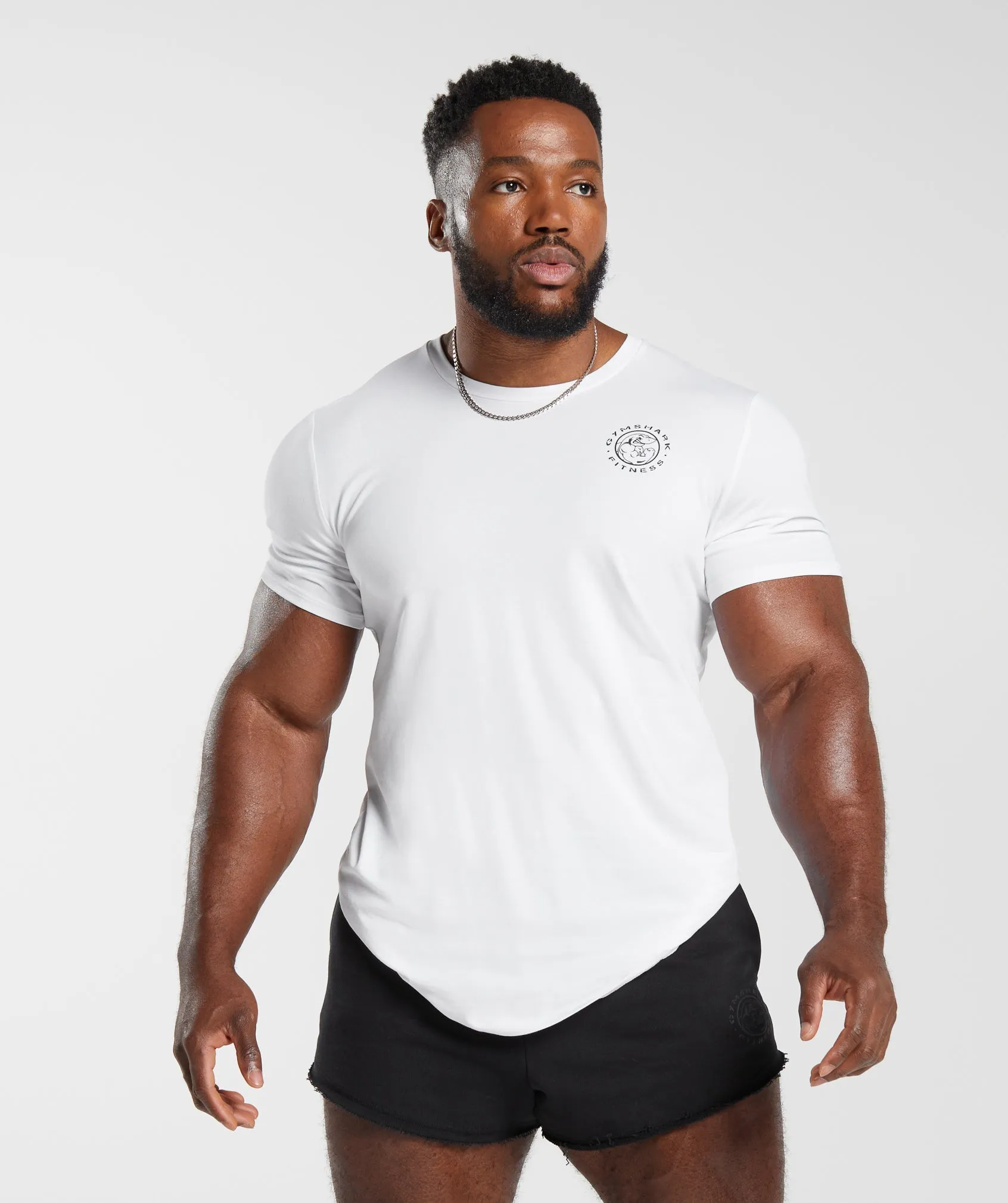 Gymshark Legacy T-Shirt - White sold by Gymshark product image thumbnail 2