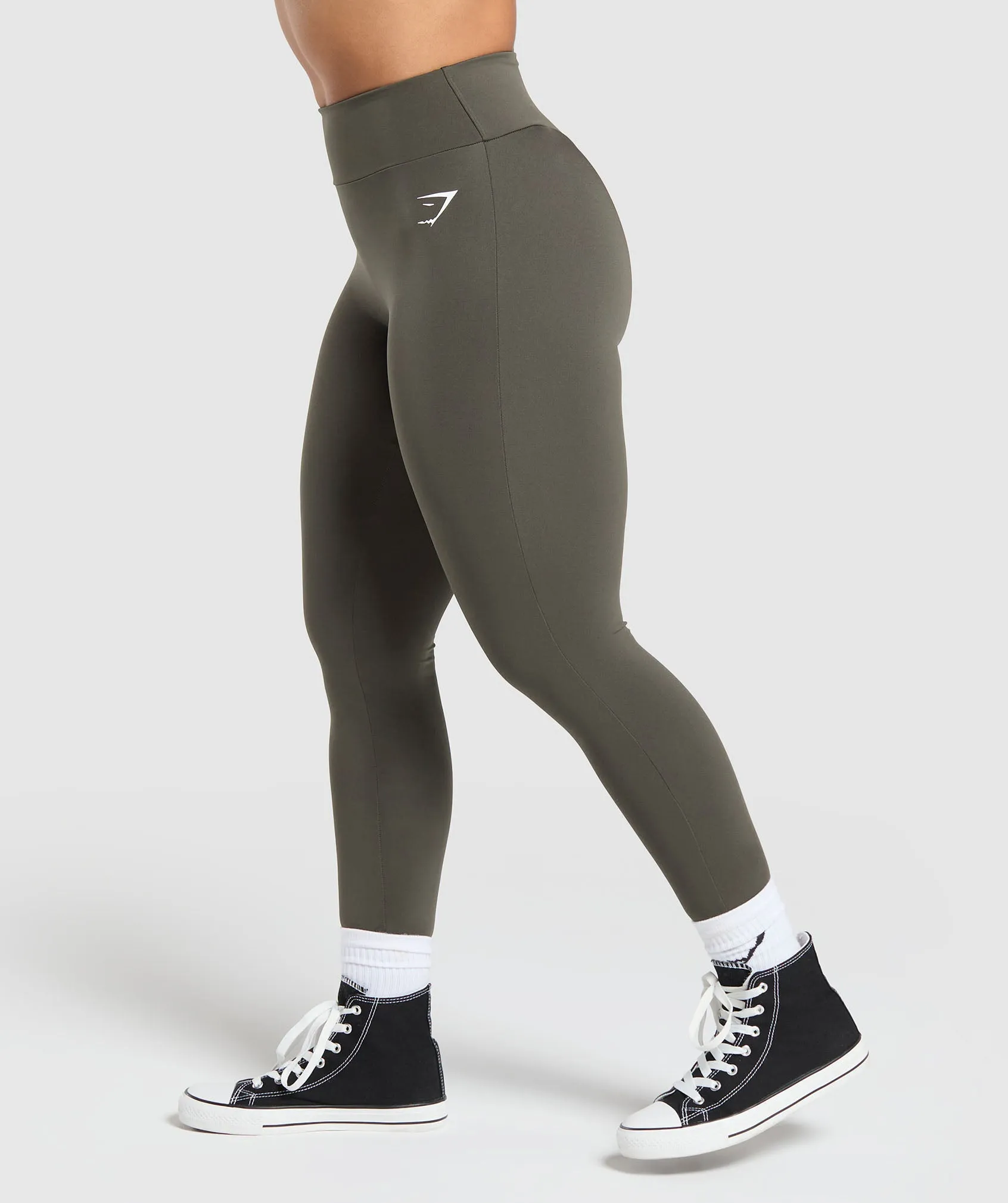 Gymshark Gymshark Power X Leggings - Strength Green sold by Gymshark product image thumbnail 3
