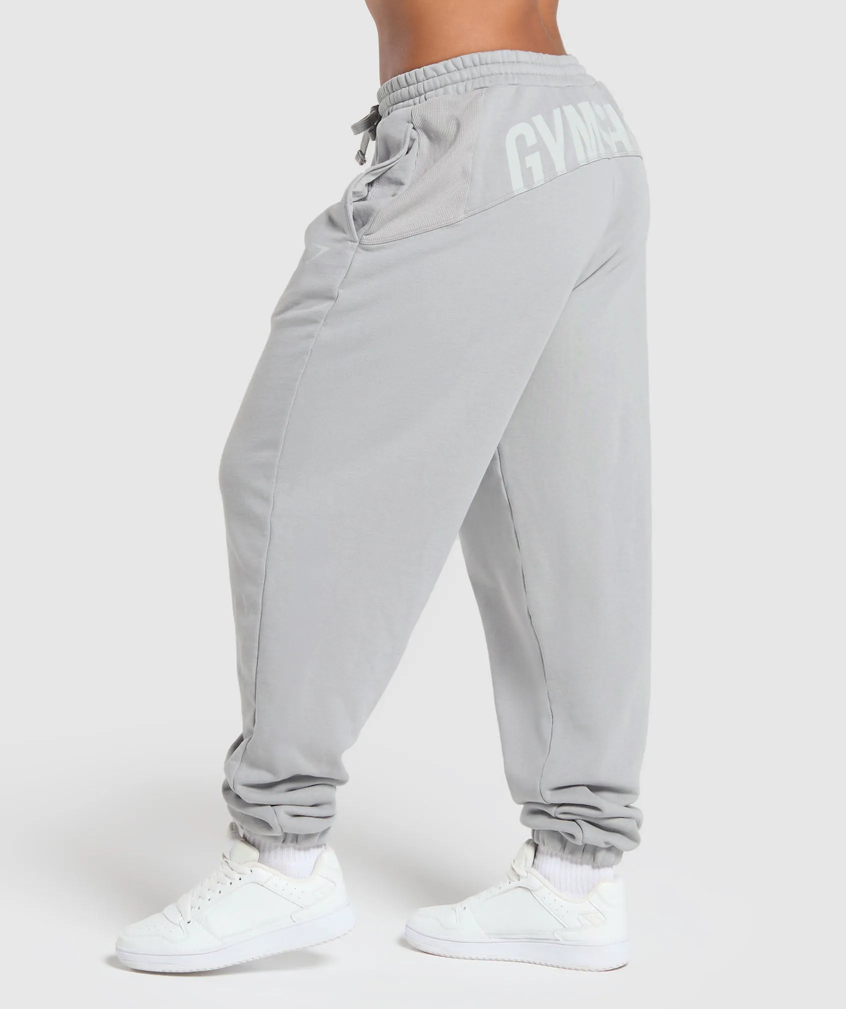 Gymshark Power Washed Joggers - Silver Grey sold by Gymshark product image thumbnail 3