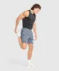 Gymshark Fitness Graphic Shorts - Iron Blue sold by Gymshark