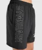 Gymshark Fitness Graphic Shorts - Black sold by Gymshark