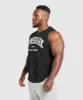 Gymshark 2012 Lifting Drop Arm Tank - Black sold by Gymshark
