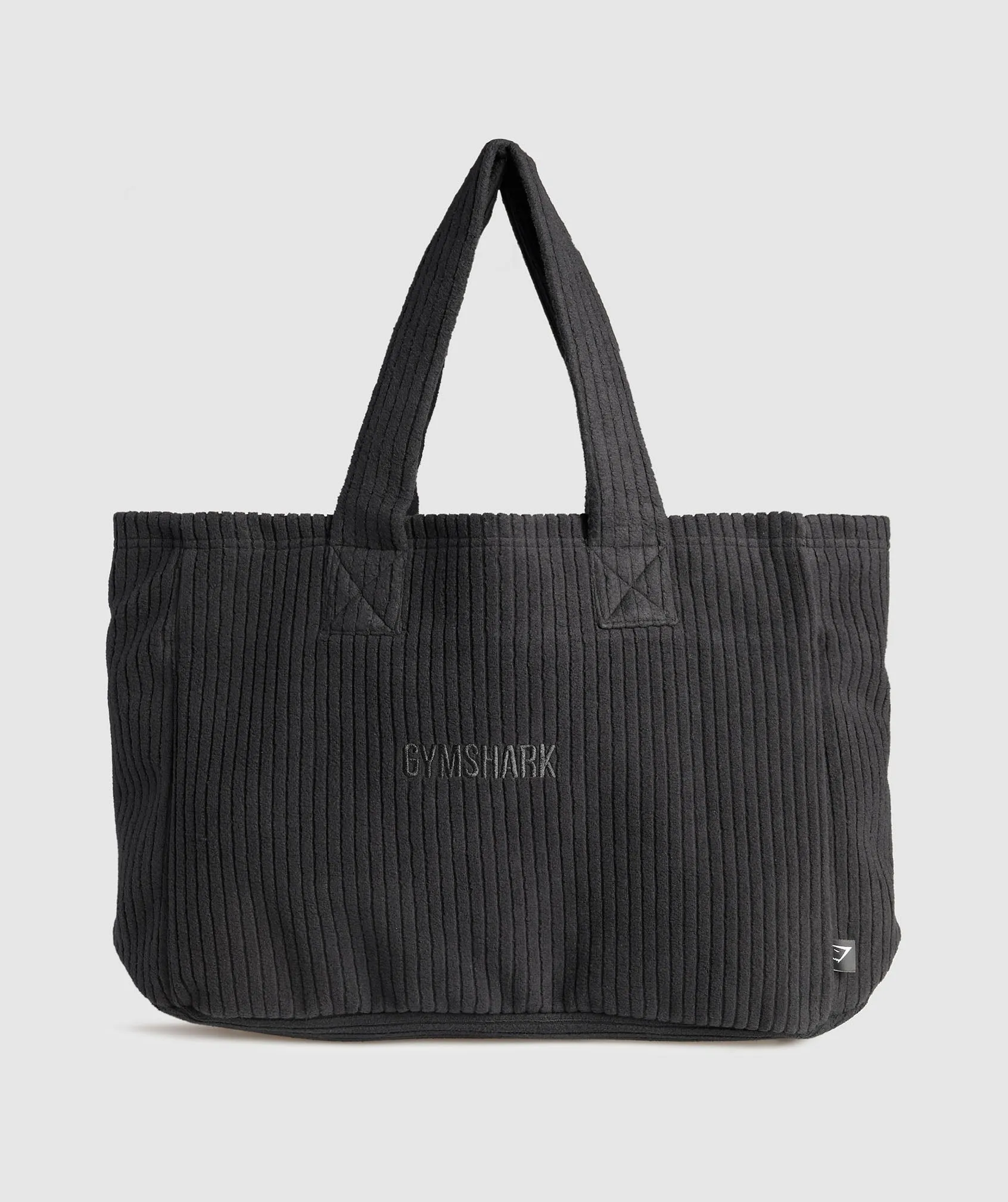 Gymshark Oversized Cord Tote Bag - Black sold by Gymshark