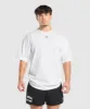 Gymshark Lifting Club T-Shirt - White/Pitch Grey sold by Gymshark