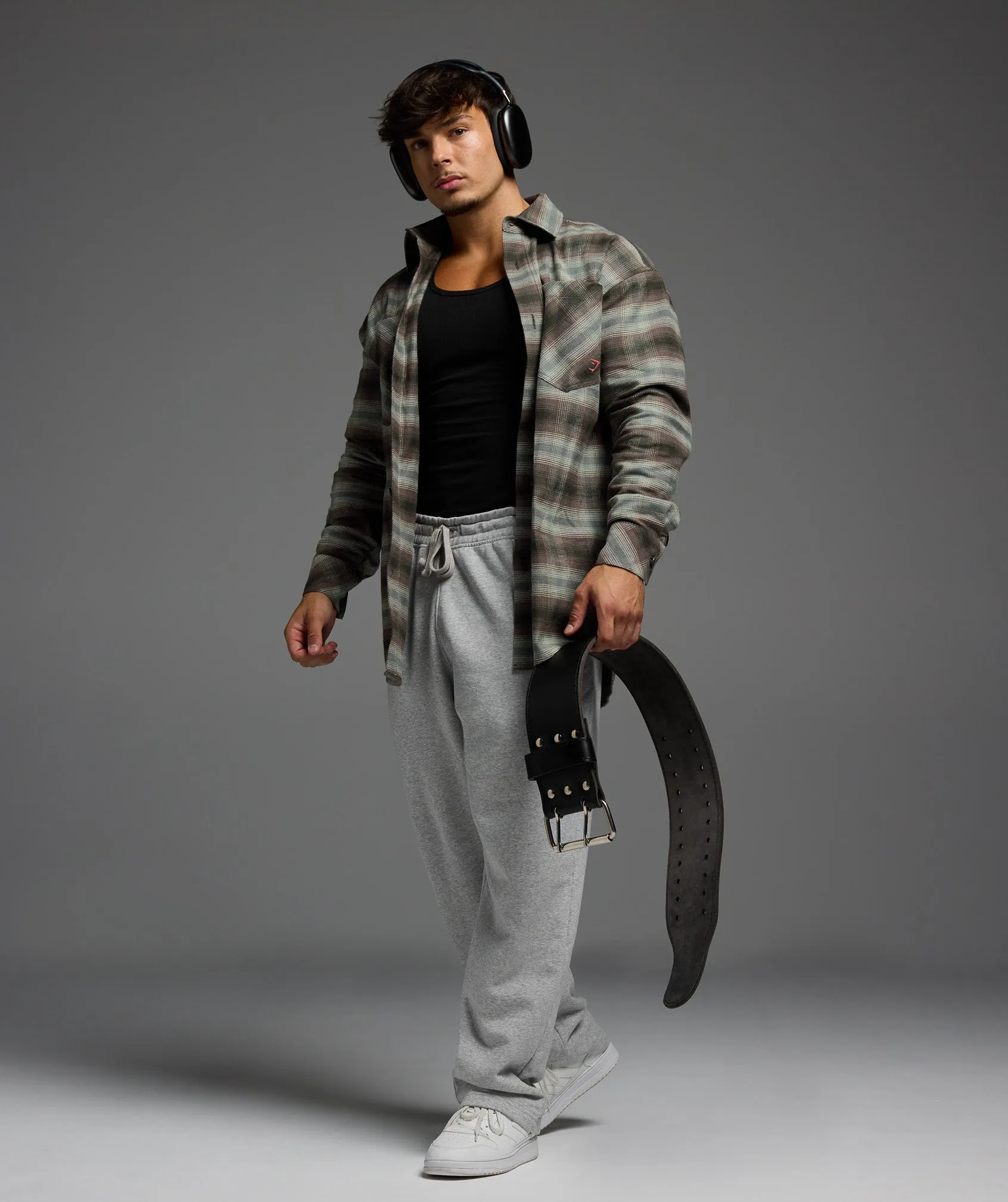 Gymshark Flannel Shirt - Strength Green sold by Gymshark product image thumbnail 4