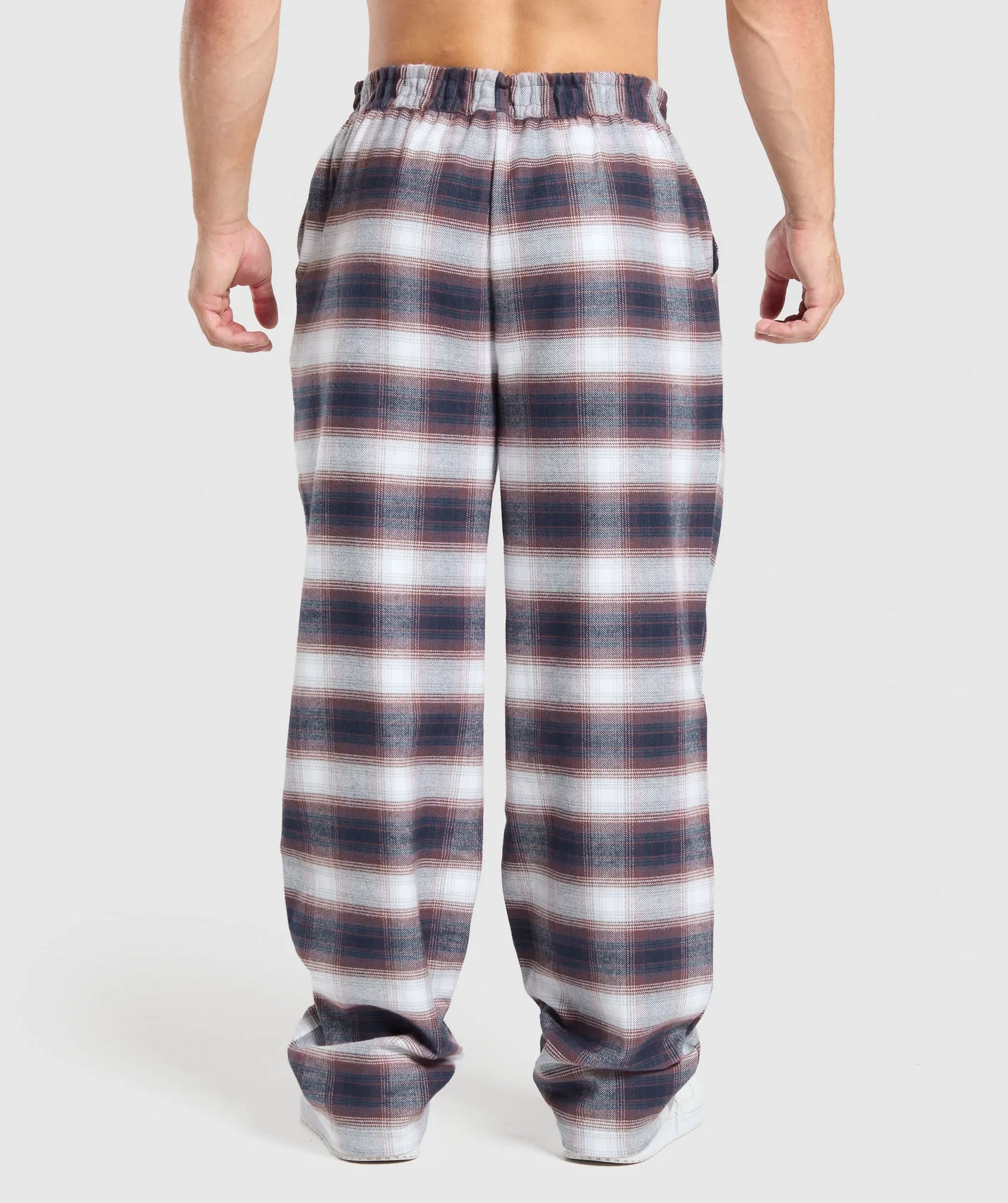 Gymshark Flannel Pants - Heavy Blue sold by Gymshark product image thumbnail 3