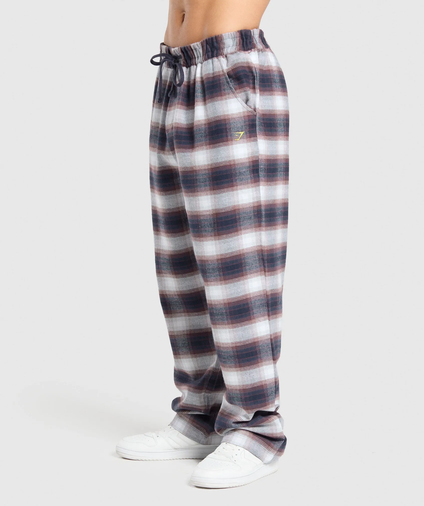Gymshark Flannel Pants - Heavy Blue sold by Gymshark product image thumbnail 2