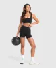 Gymshark Corset Seamless Shorts - Black sold by Gymshark