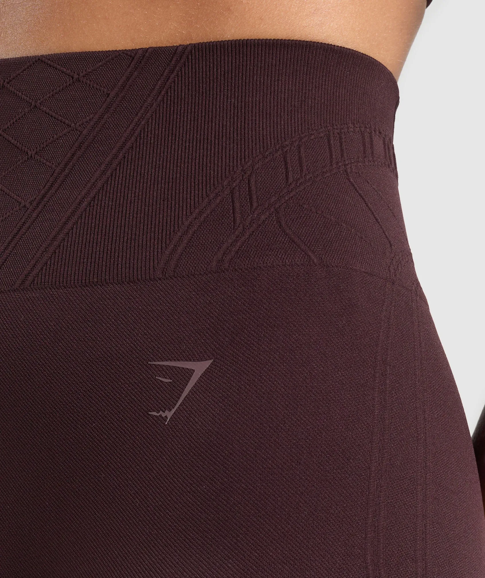 Gymshark Corset Seamless Leggings - Heritage Brown sold by Gymshark product image thumbnail 5