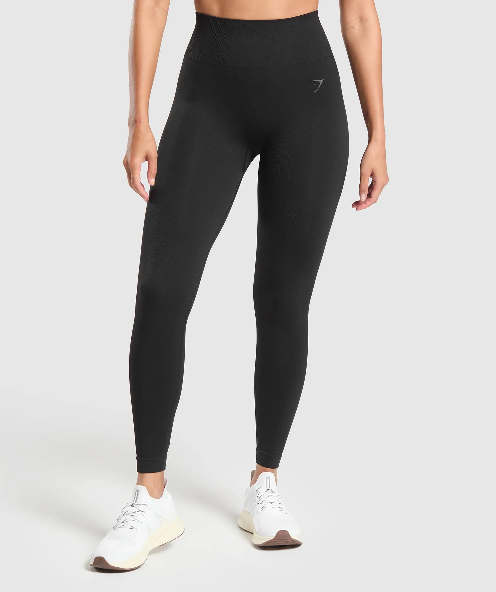 Gymshark Corset Seamless Leggings - Black sold by Gymshark