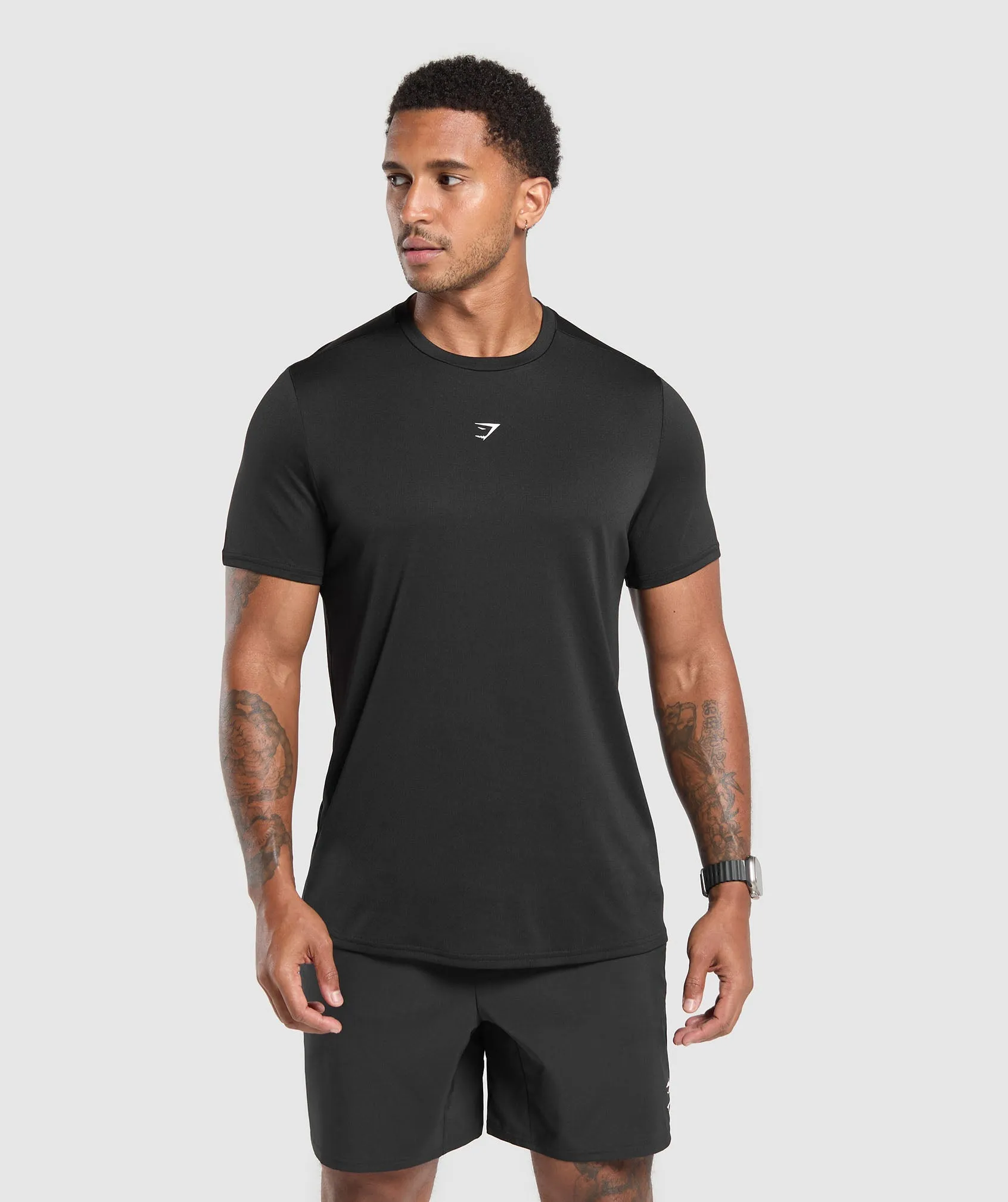 Gymshark Fitness Graphic T-Shirt - Black sold by Gymshark product image thumbnail 2