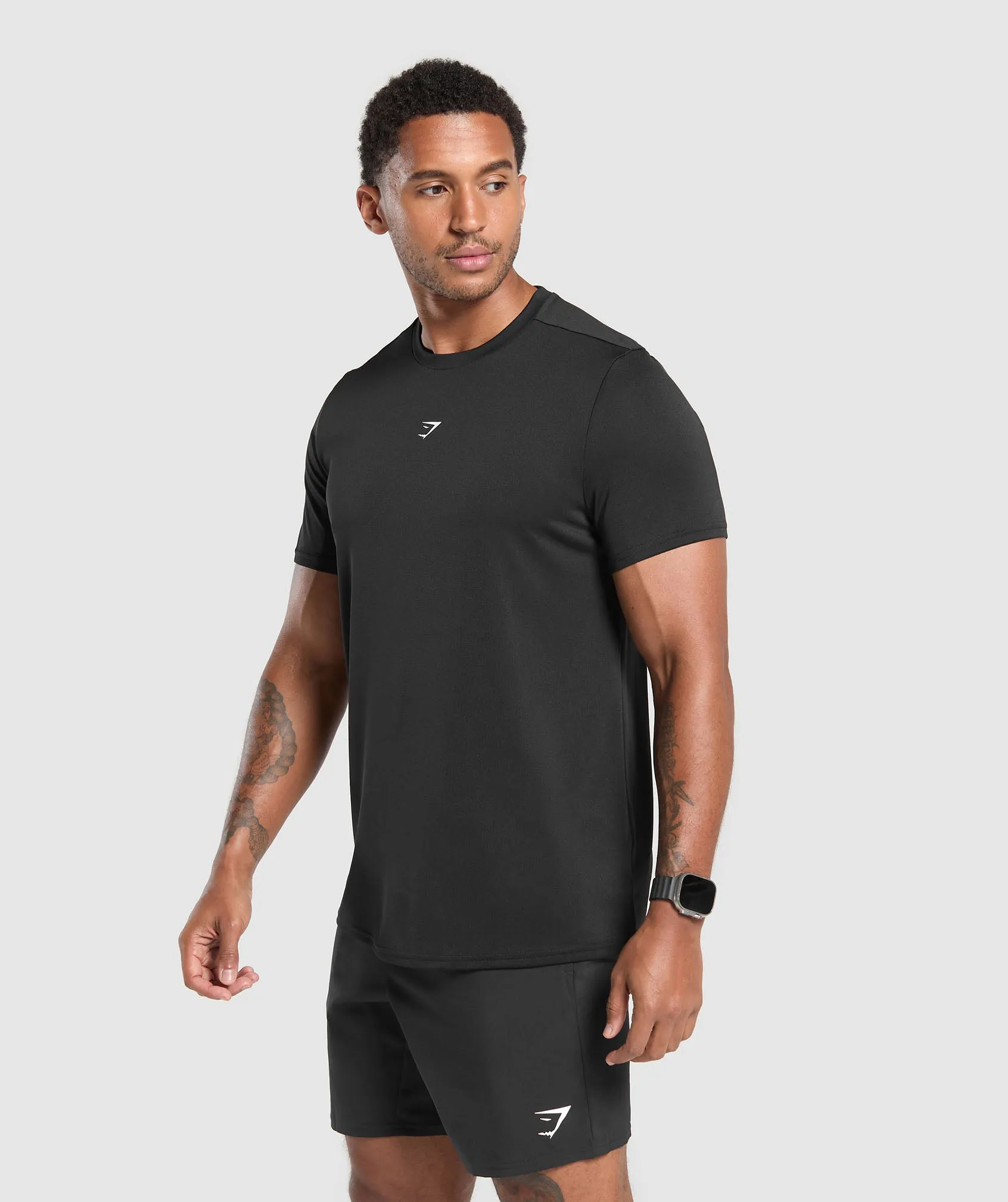 Gymshark Fitness Graphic T-Shirt - Black sold by Gymshark product image thumbnail 3