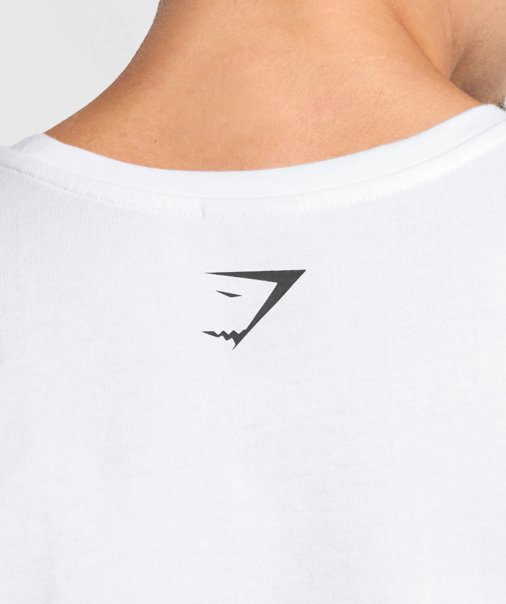 Gymshark 2012 Lifting Tank - White sold by Gymshark product image thumbnail 5