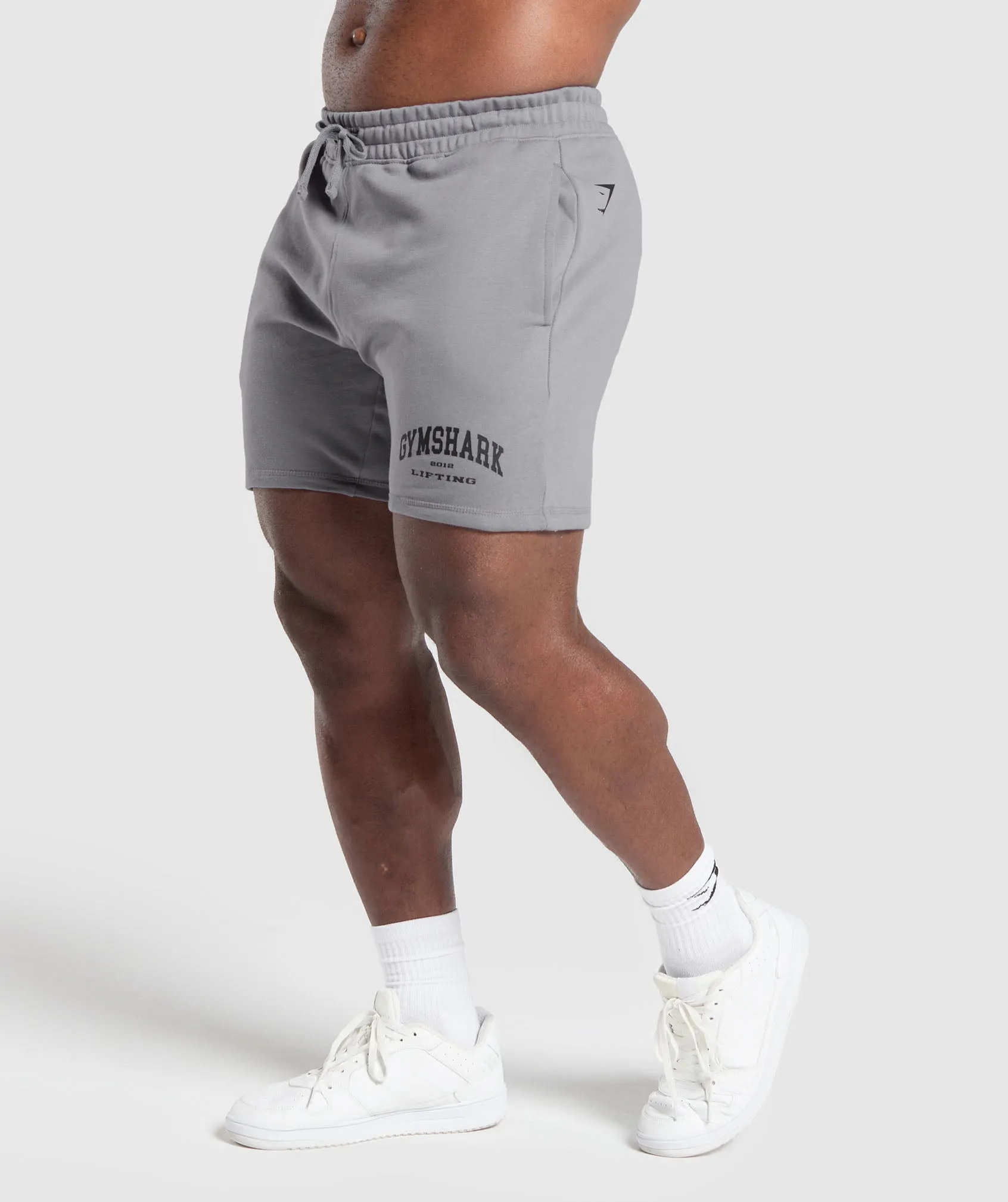 Gymshark 2012 Lifting Shorts - Medium Grey sold by Gymshark