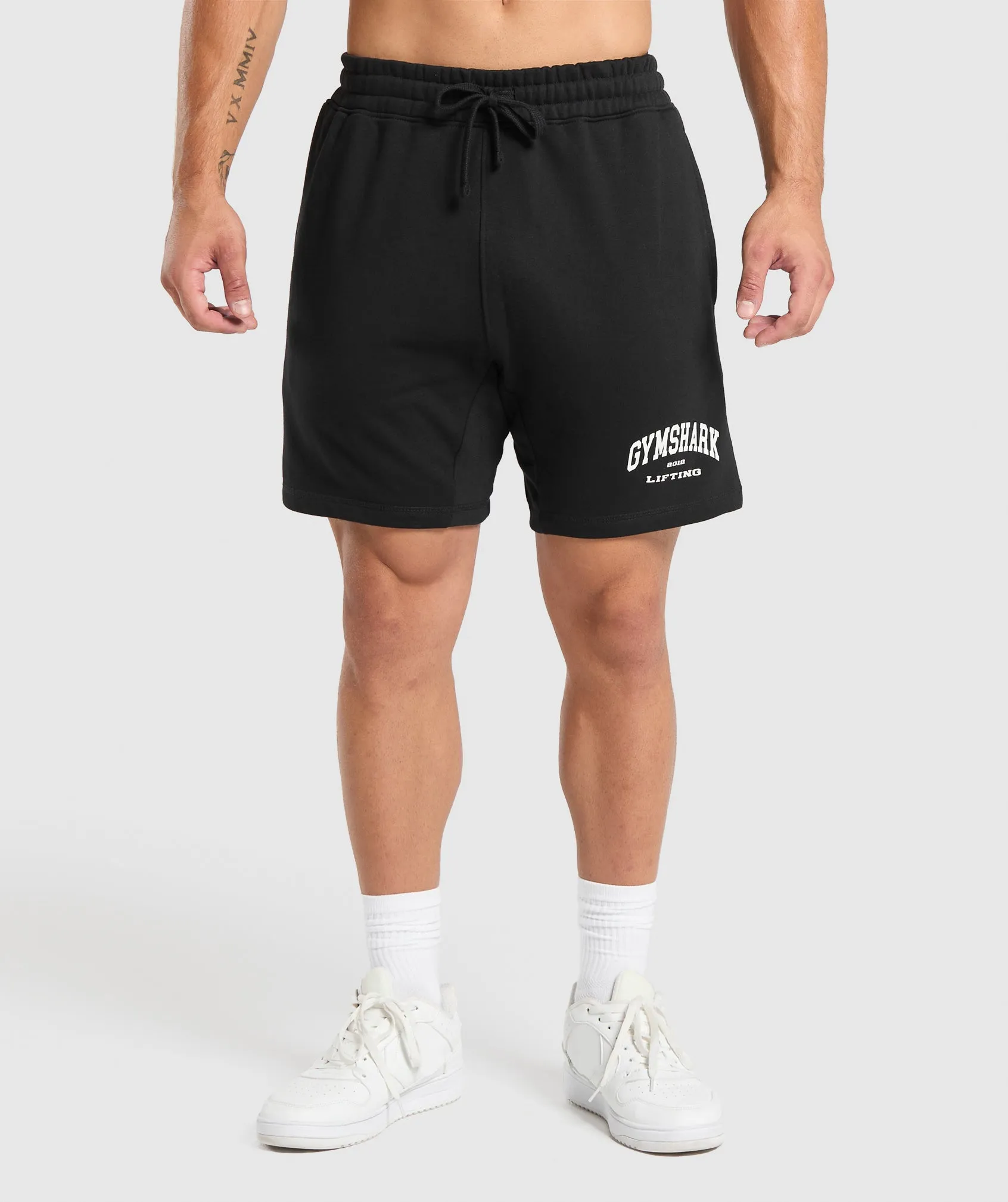 Gymshark 2012 Lifting Shorts - Black sold by Gymshark product image thumbnail 2