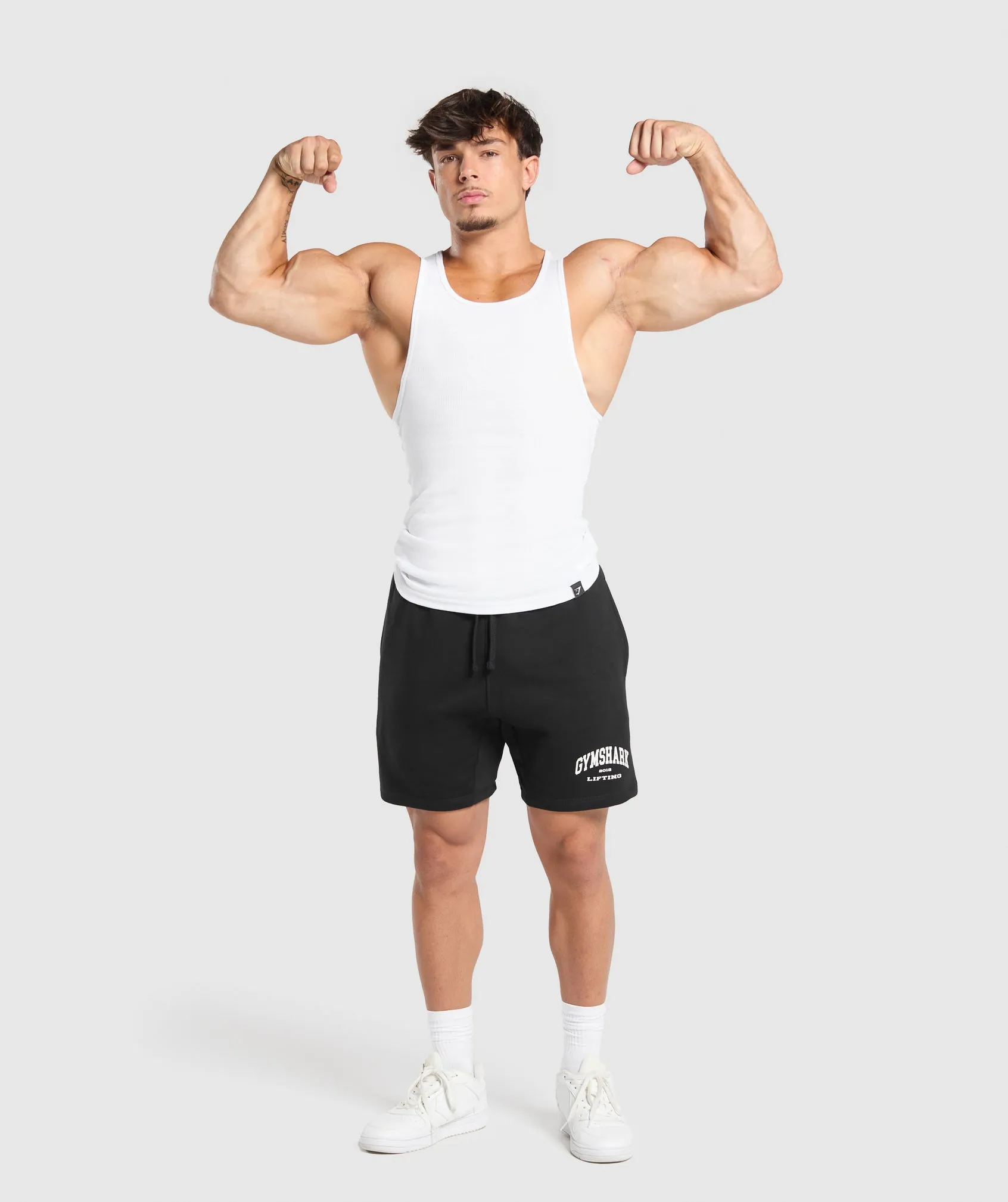Gymshark 2012 Lifting Shorts - Black sold by Gymshark product image thumbnail 4