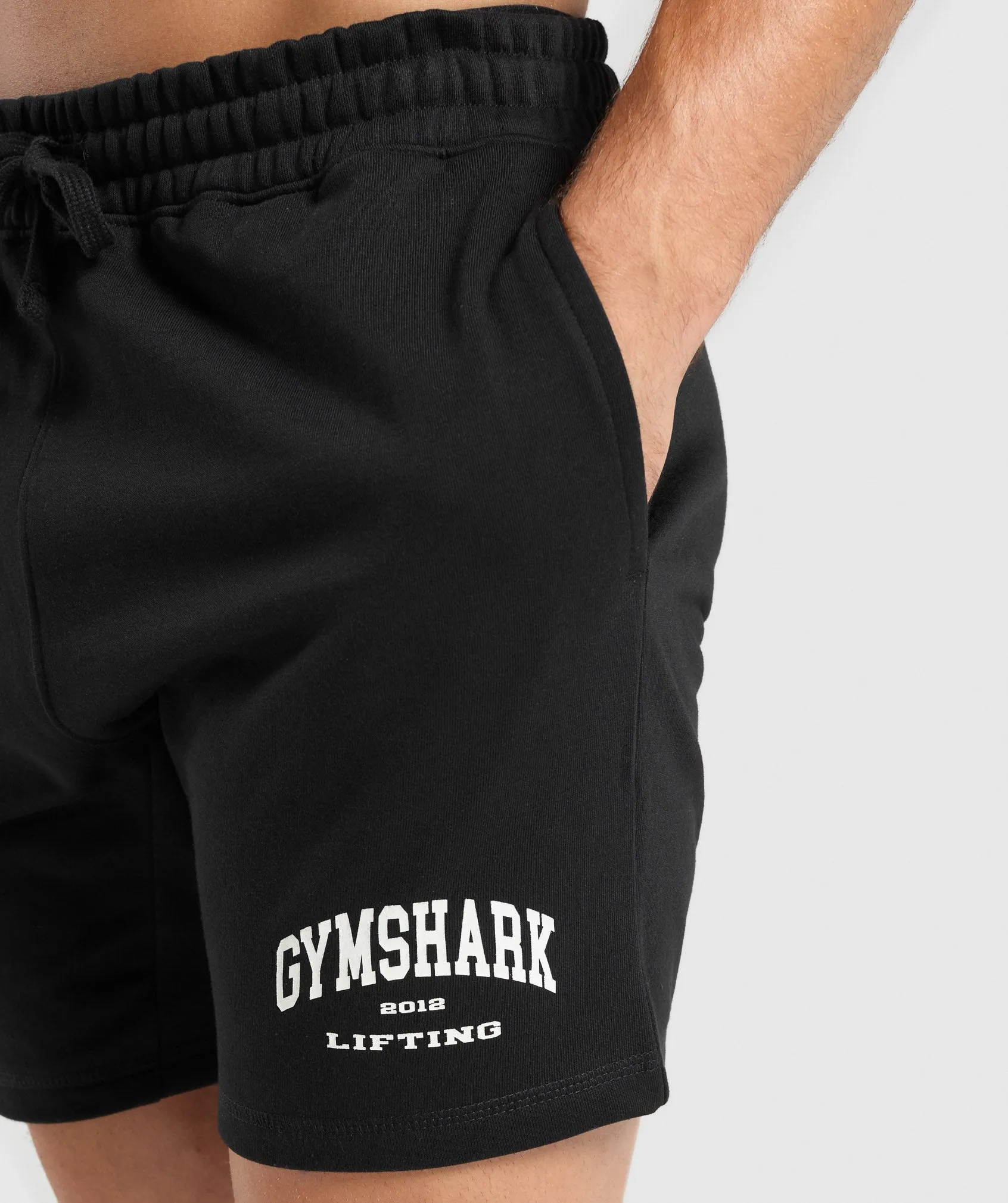 Gymshark 2012 Lifting Shorts - Black sold by Gymshark product image thumbnail 5