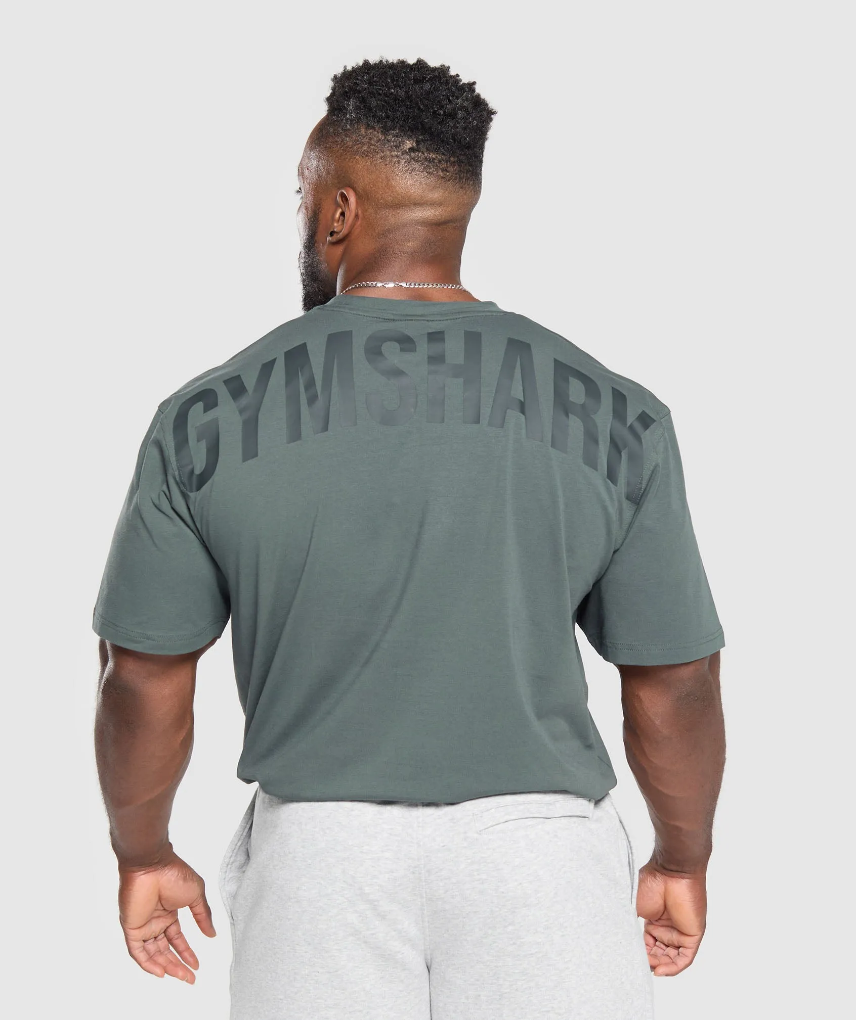 Gymshark Power T-Shirt - Slate Teal sold by Gymshark