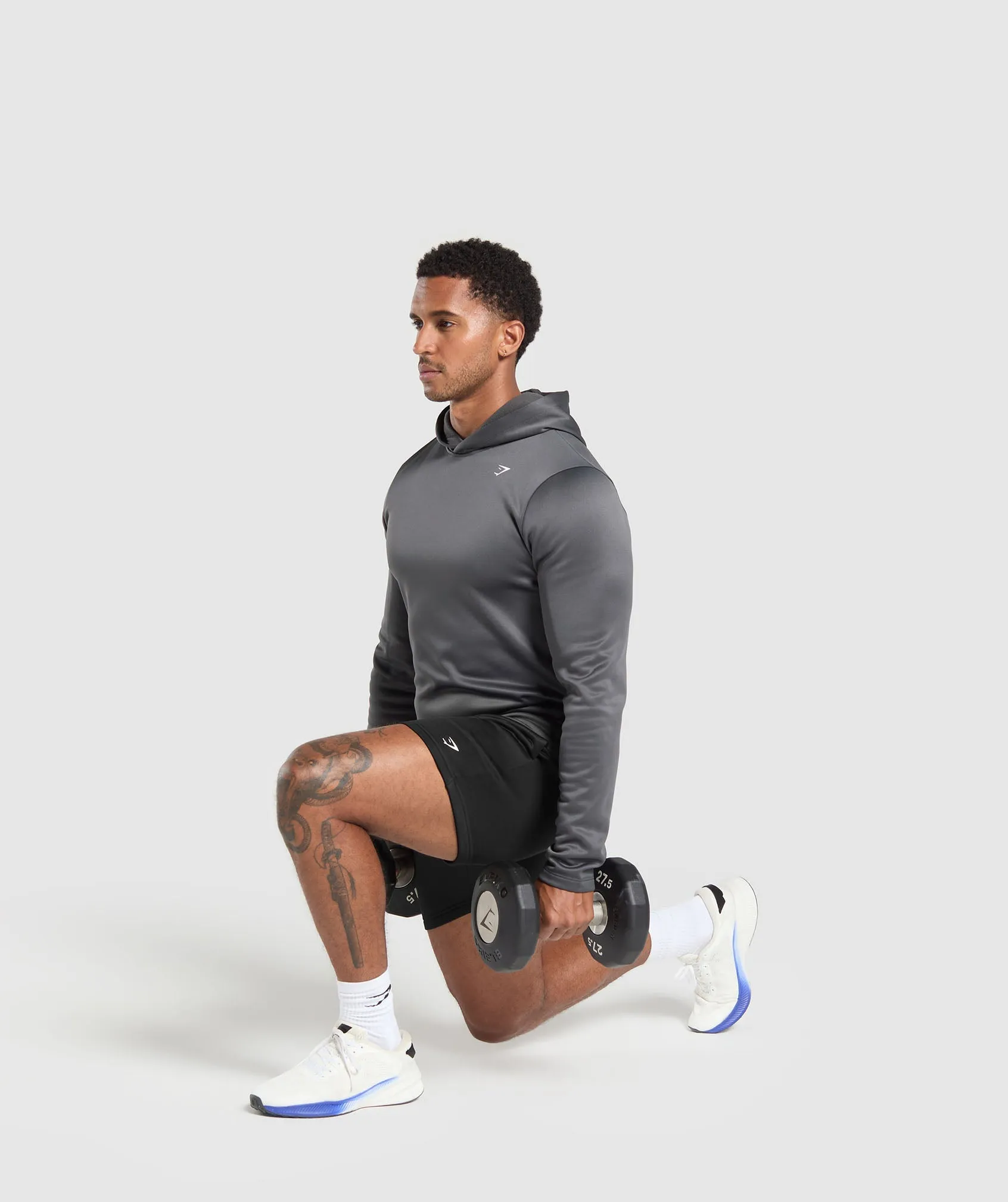 Gymshark Training Hoodie - Graphite Grey sold by Gymshark product image thumbnail 4