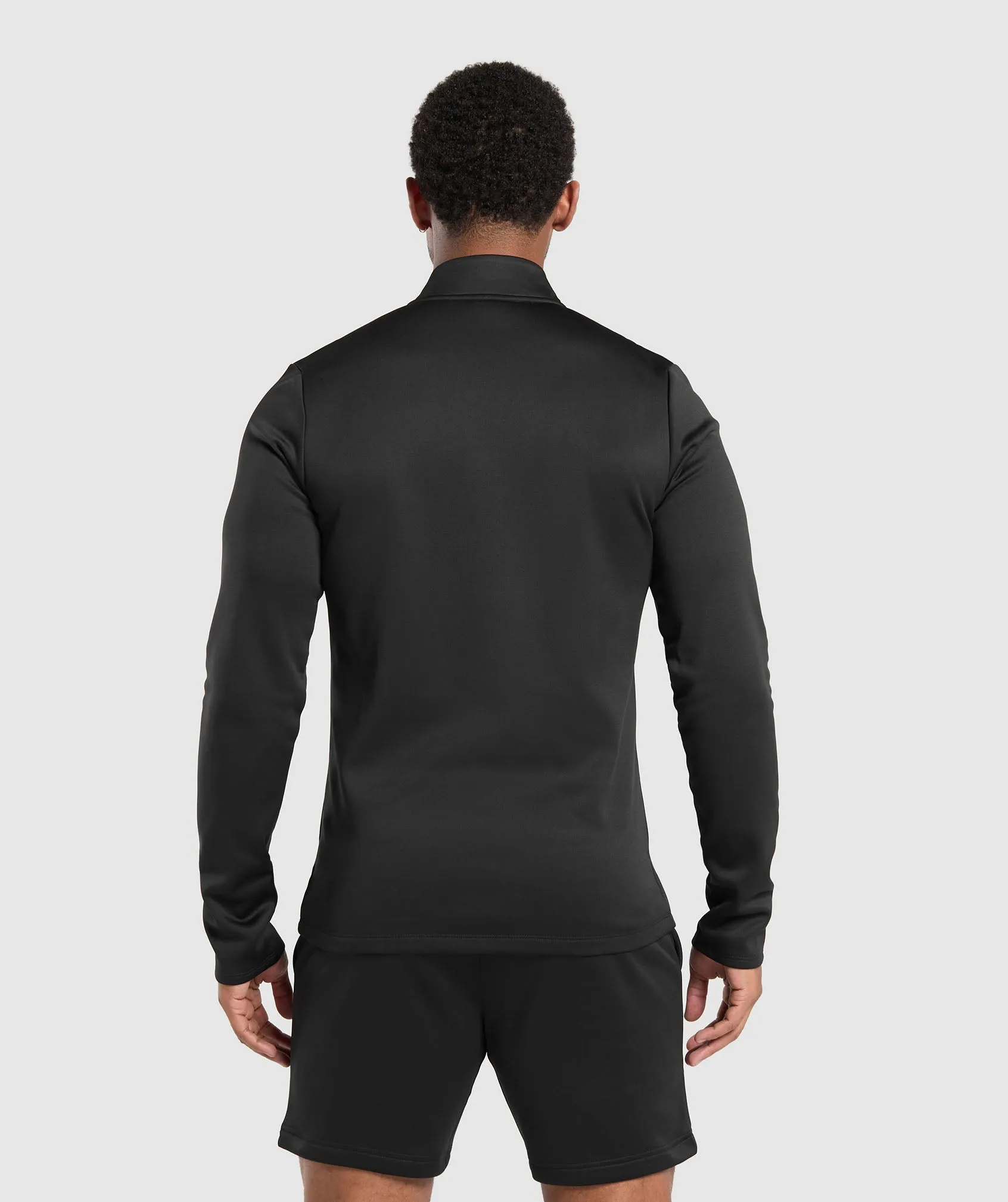 Gymshark Training 1/4 Zip - Black sold by Gymshark product image thumbnail 3