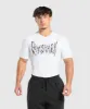 Gymshark Graphic Baselayer T-Shirt - White sold by Gymshark