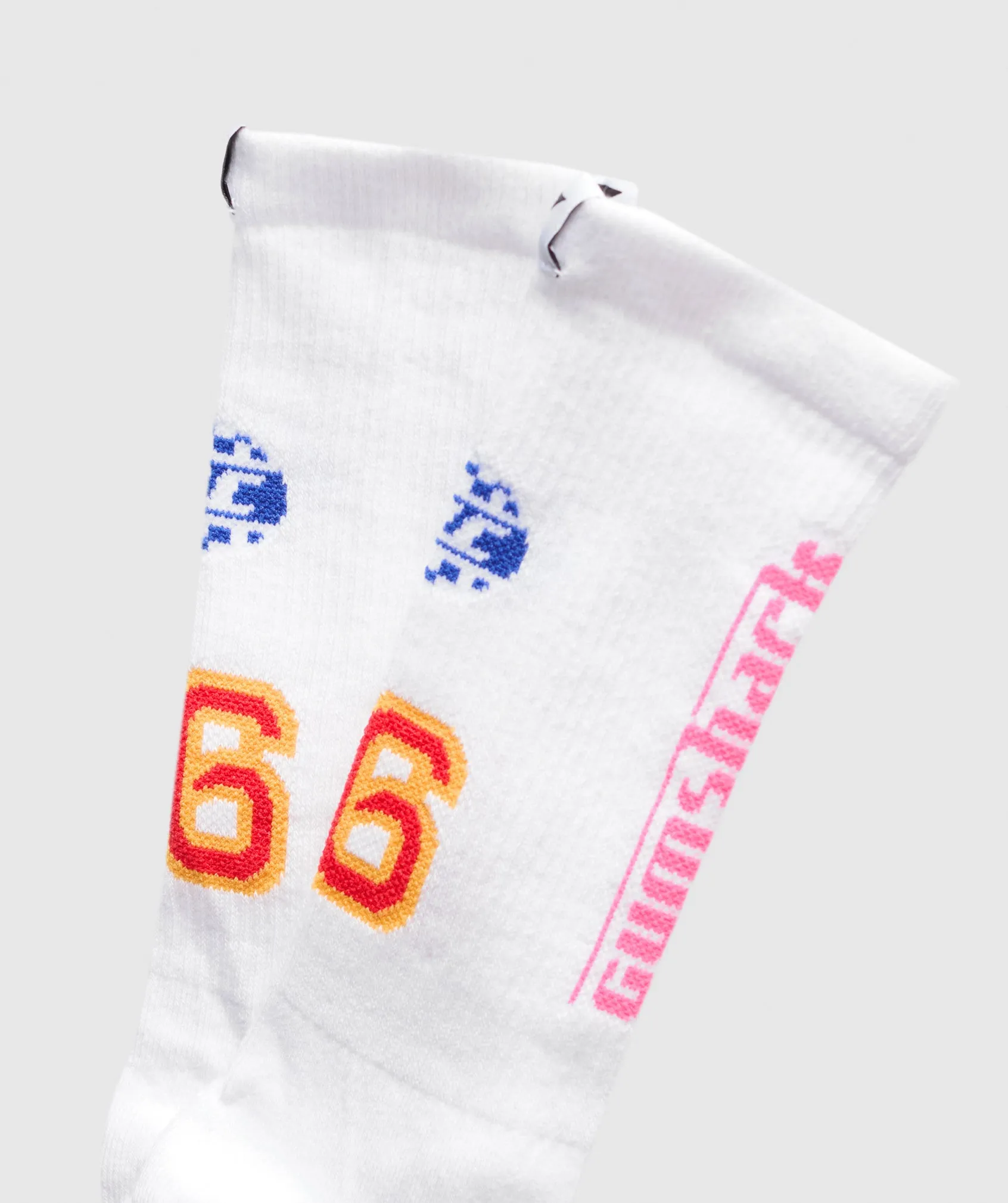 Gymshark Graphic Track Crew Single - White sold by Gymshark product image thumbnail 2