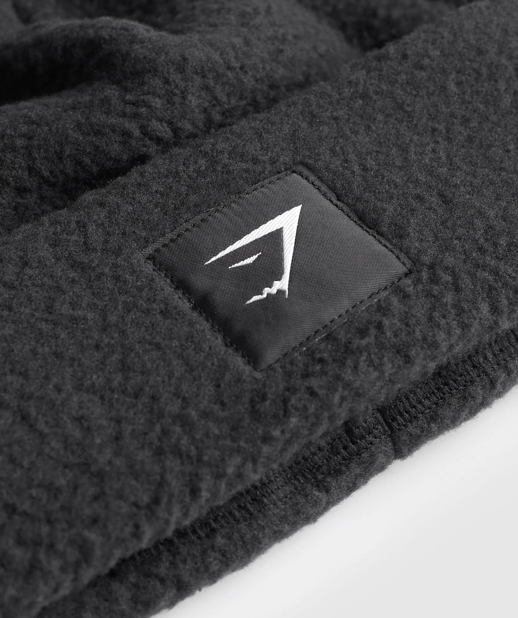 Gymshark Fleece Beanie - Black sold by Gymshark product image thumbnail 2