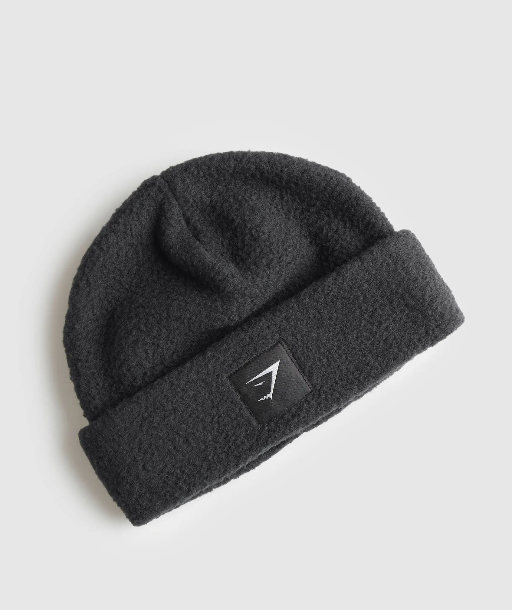 Gymshark Fleece Beanie - Black sold by Gymshark