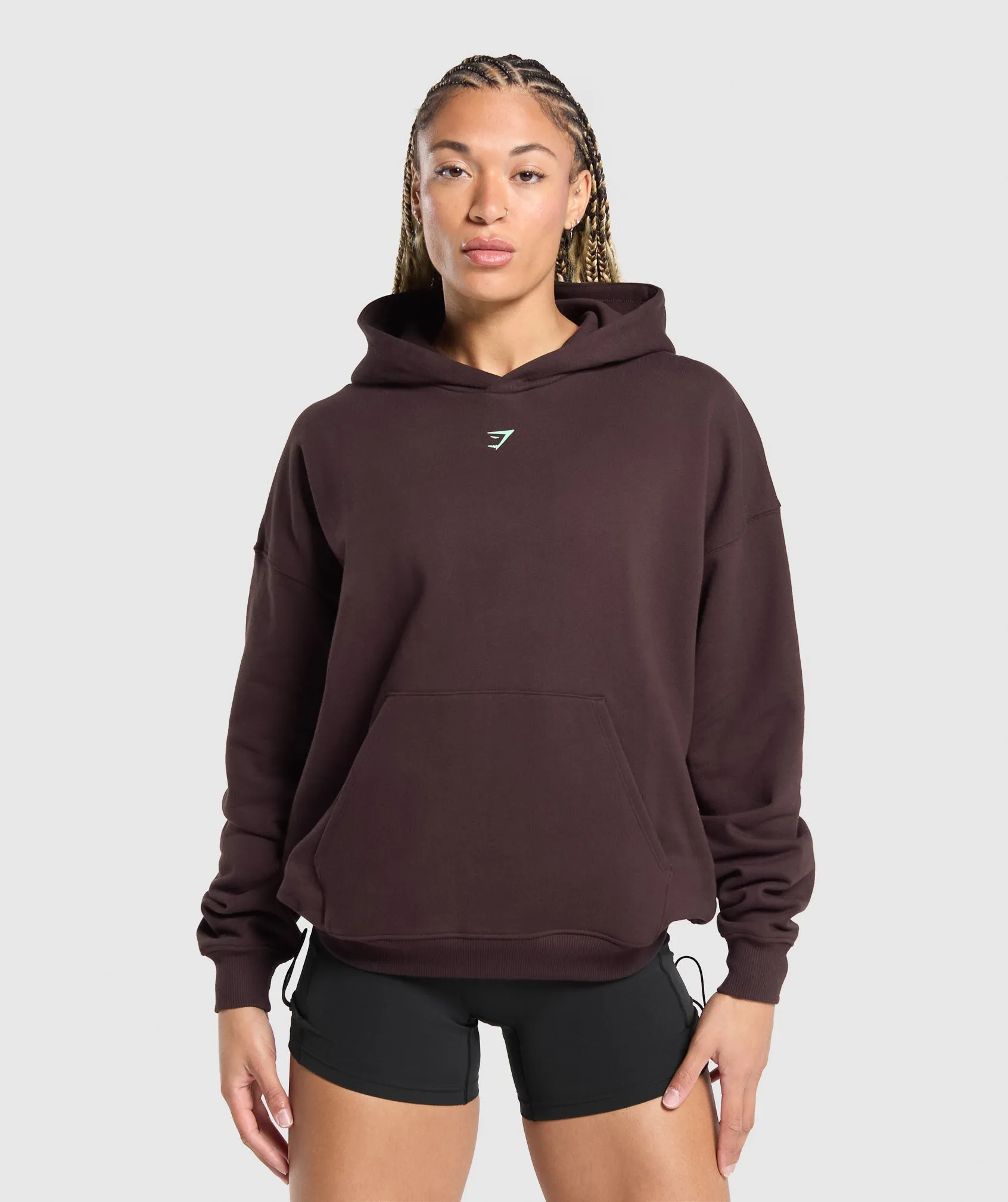 Gymshark Strength In Numbers Hoodie - Heritage Brown sold by Gymshark product image thumbnail 2