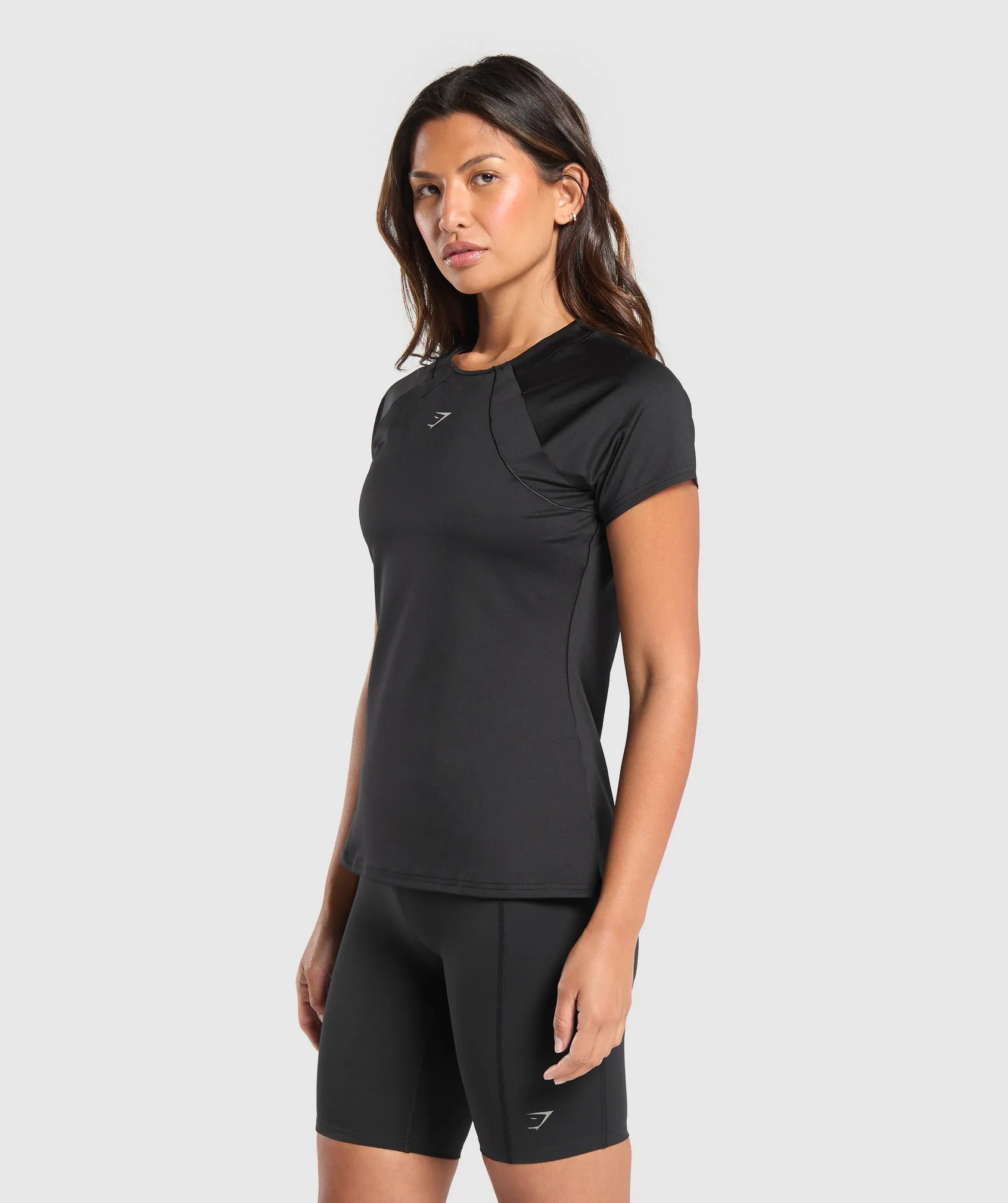 Gymshark Running Top - Black sold by Gymshark product image thumbnail 3
