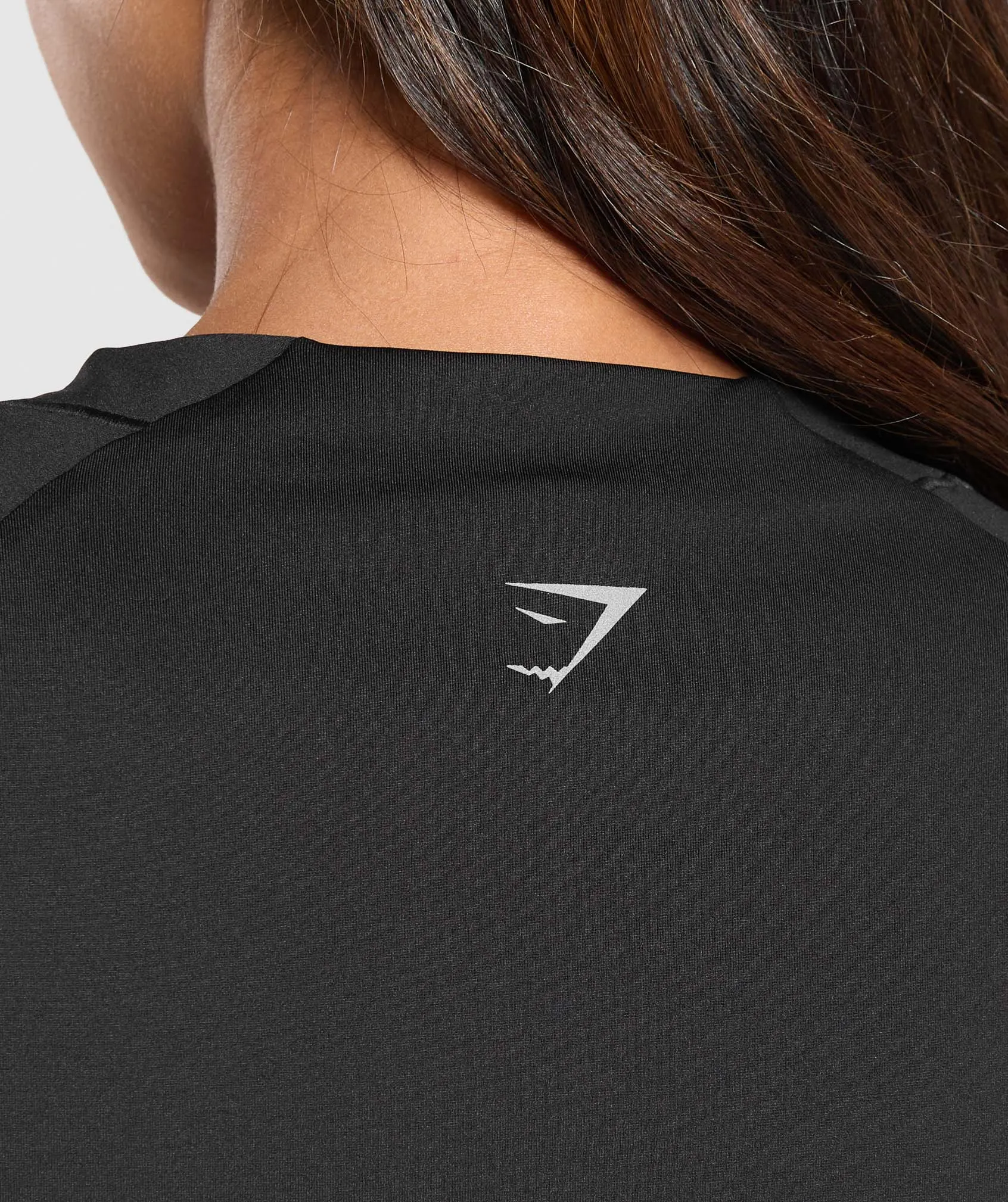 Gymshark Running Top - Black sold by Gymshark product image thumbnail 5