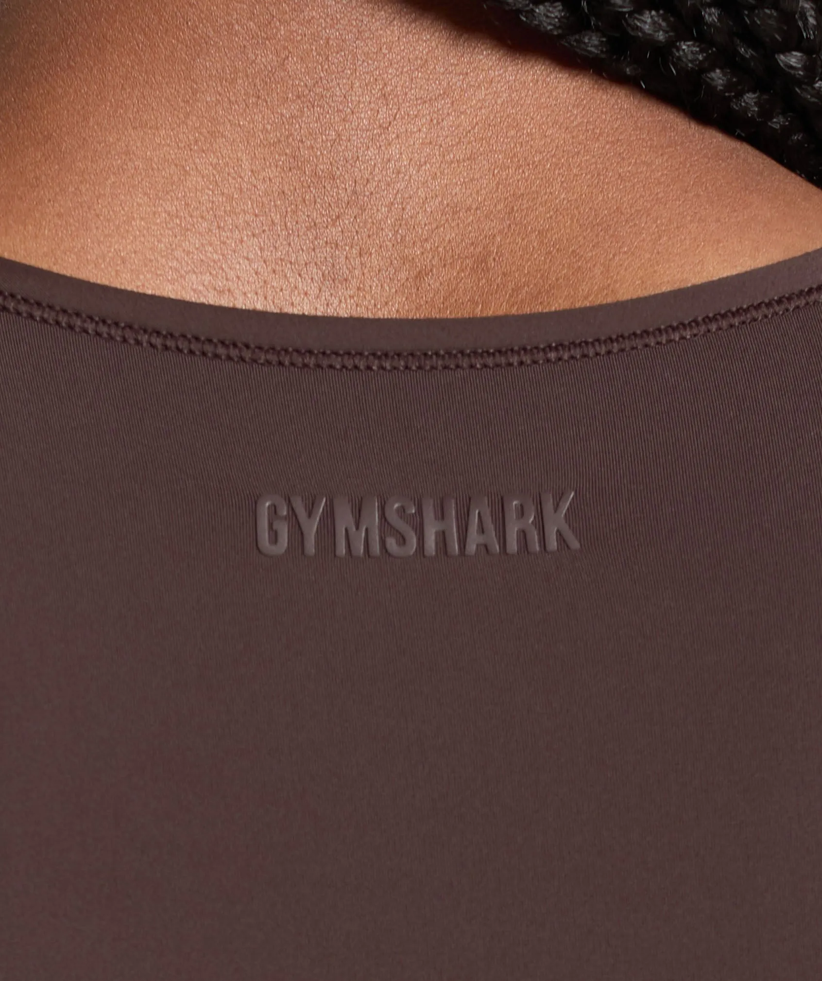 Gymshark Rest Day Shelf Tank - Heritage Brown sold by Gymshark product image thumbnail 4