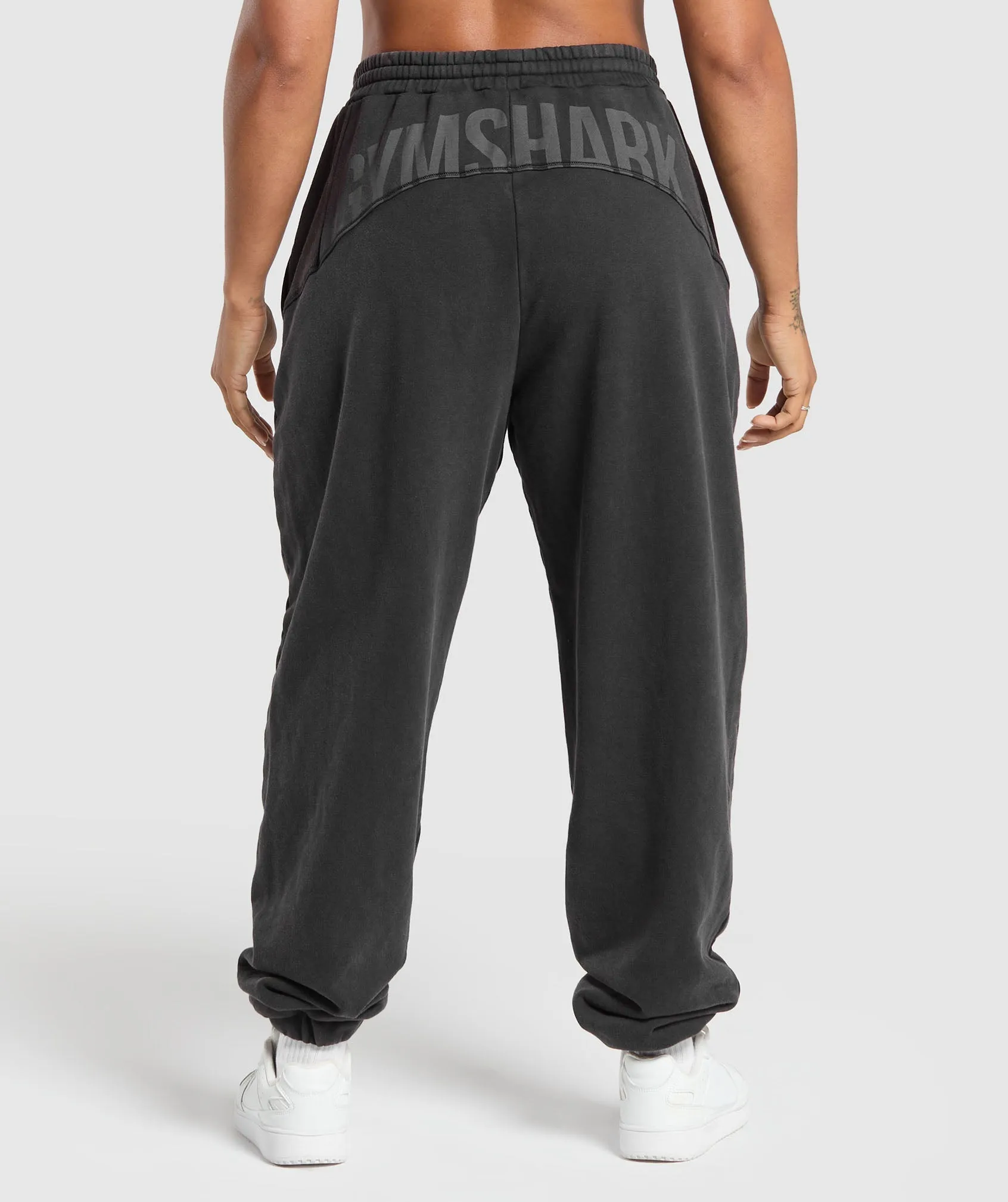 Gymshark Power Washed Joggers - Black sold by Gymshark