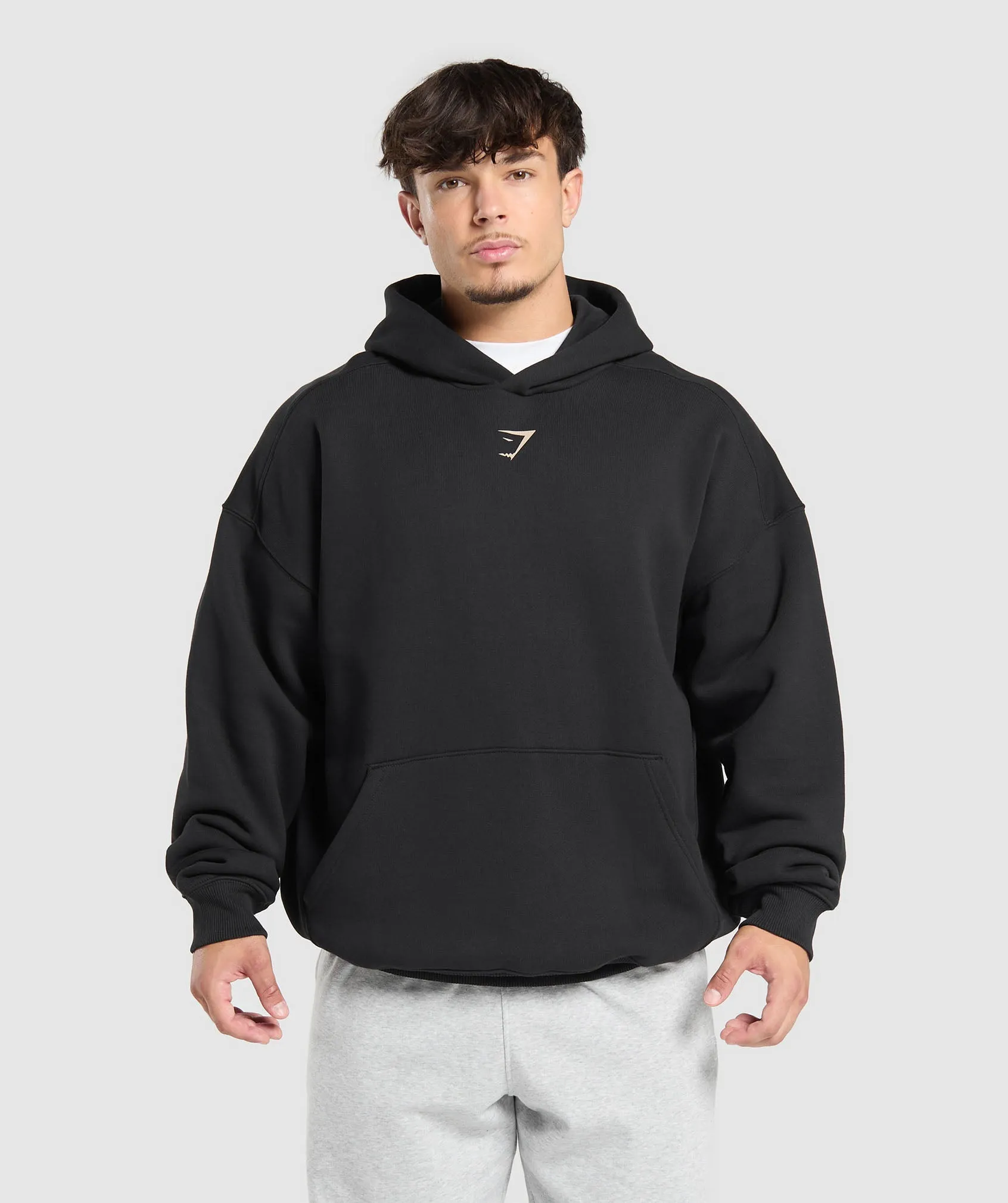 Gymshark Lifting Club Hoodie - Black/Pebble Grey sold by Gymshark product image thumbnail 2