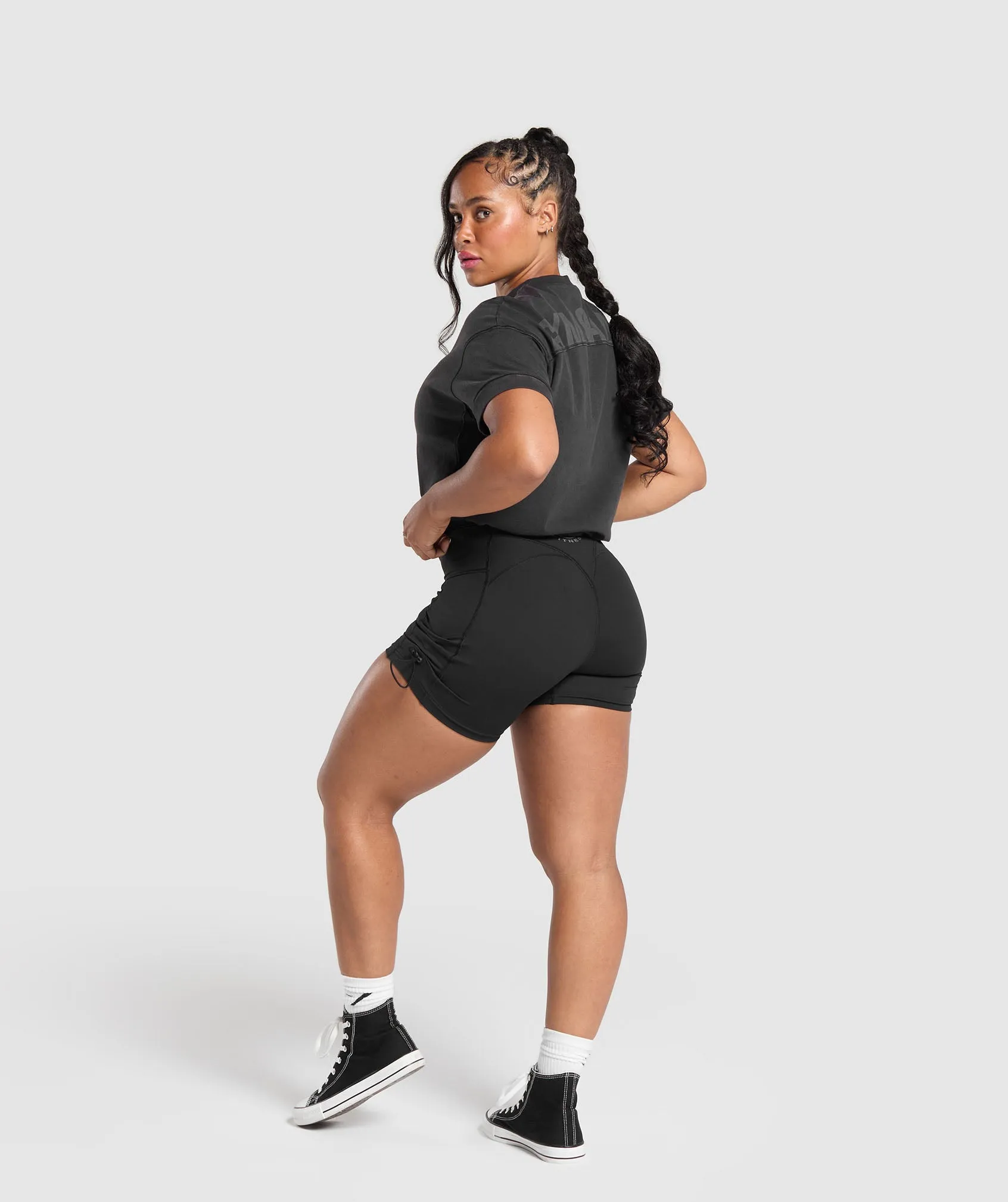 Gymshark Power T-Shirt - Black sold by Gymshark product image thumbnail 4