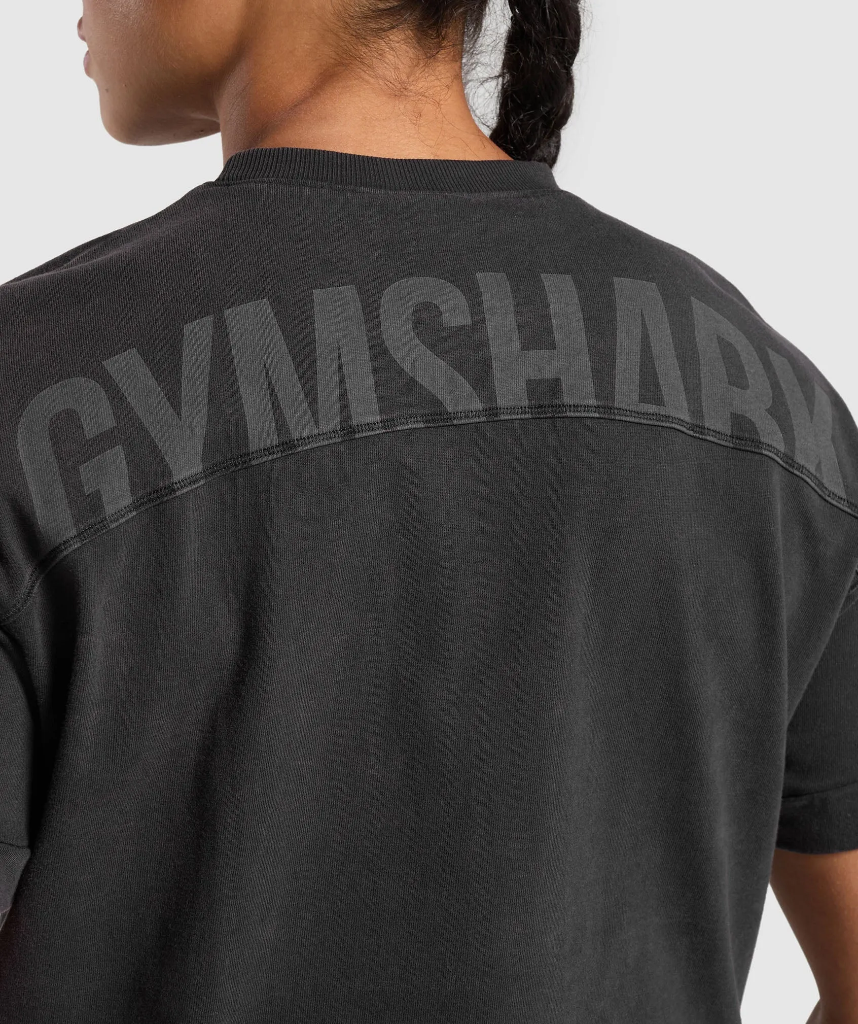 Gymshark Power T-Shirt - Black sold by Gymshark product image thumbnail 5